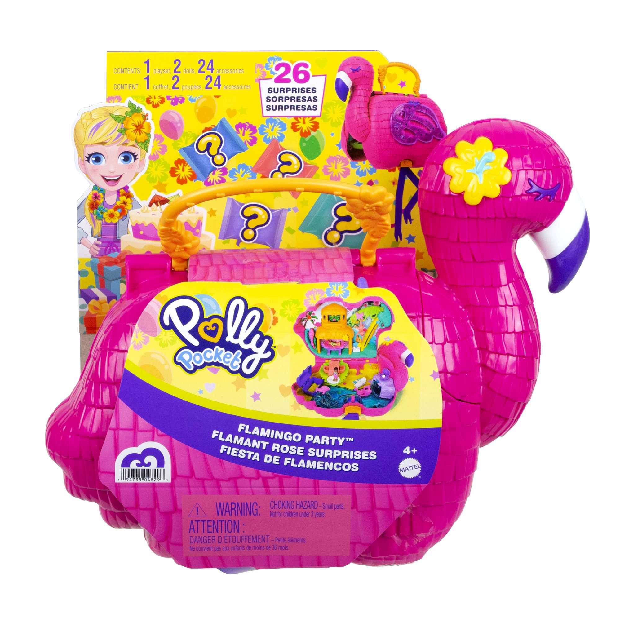 Polly Pocket Flamingo Party Playset - Image 6
