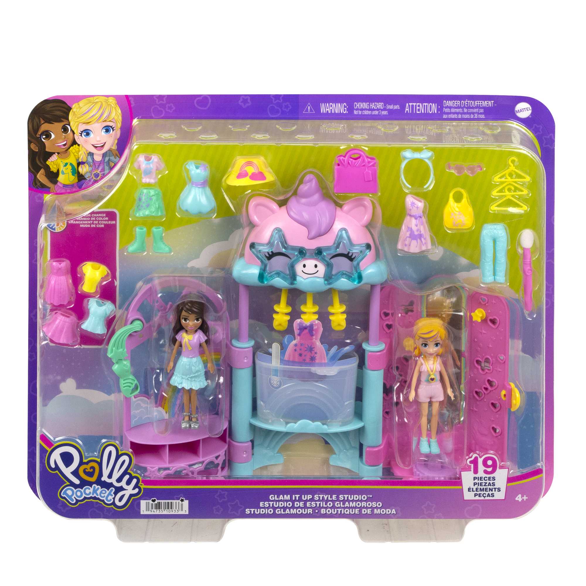 Polly Pocket Glam It Up Style Studio Playset - Image 6