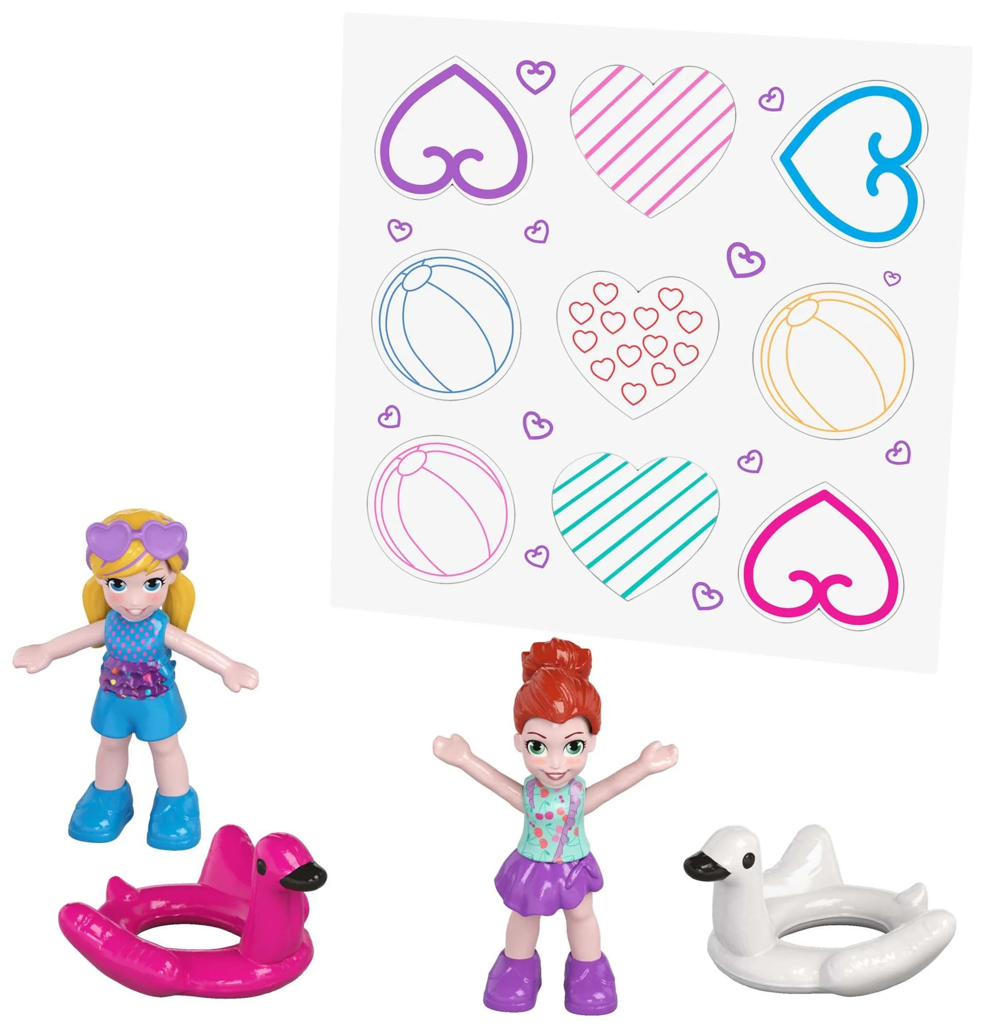 Polly Pocket La Piscine du Flamant Rose - Image 5