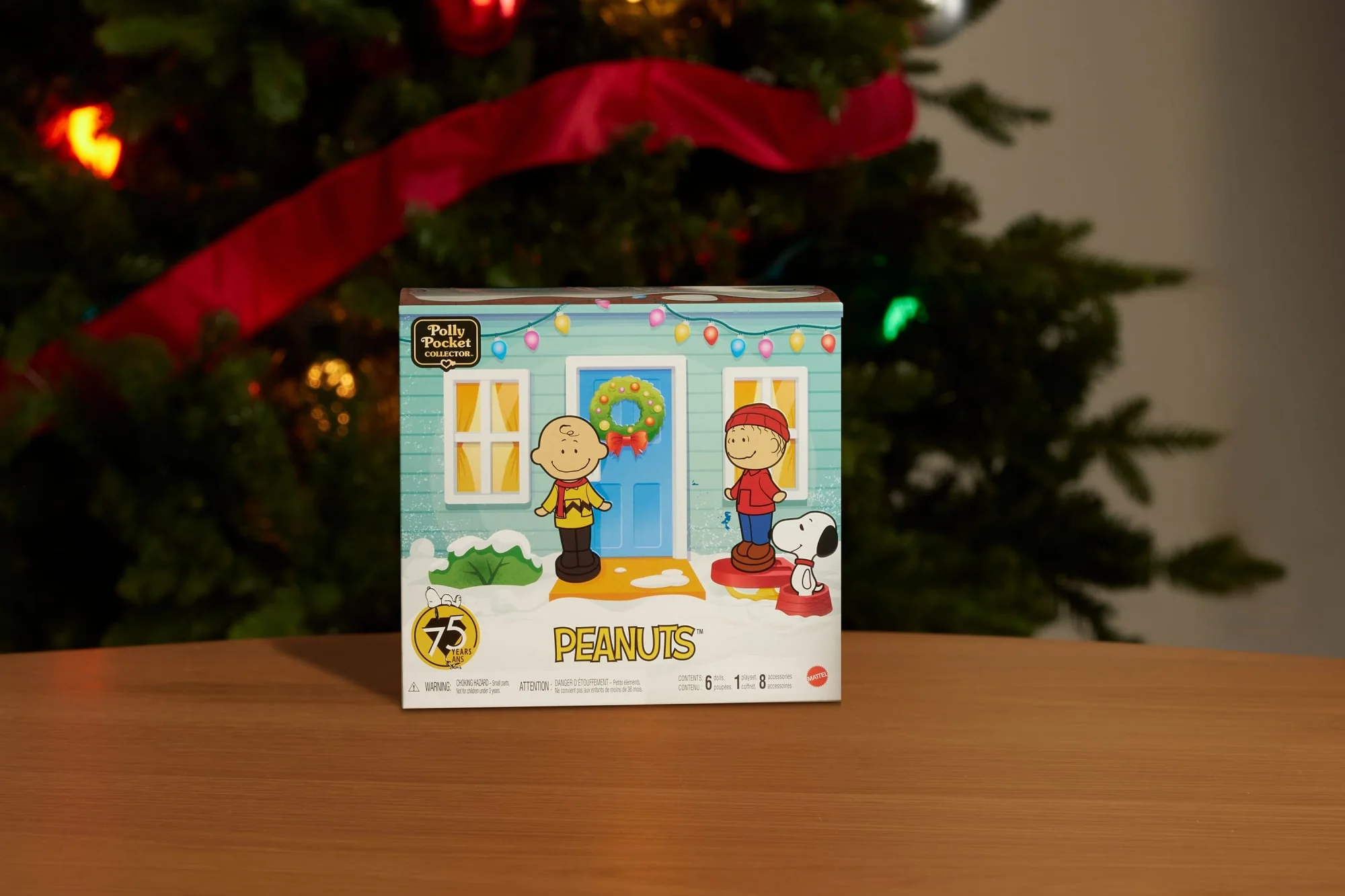 Polly Pocket Micro Dolls And Playset, Collector Peanuts Compact With 7 Accessories - Image 6