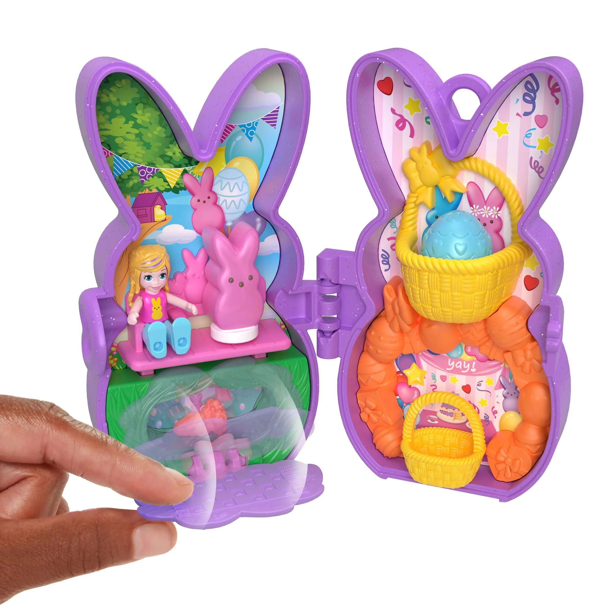 Polly Pocket Peeps Poupées et 2Coffrets6 Accessoires, Porte-Clés - Image 5
