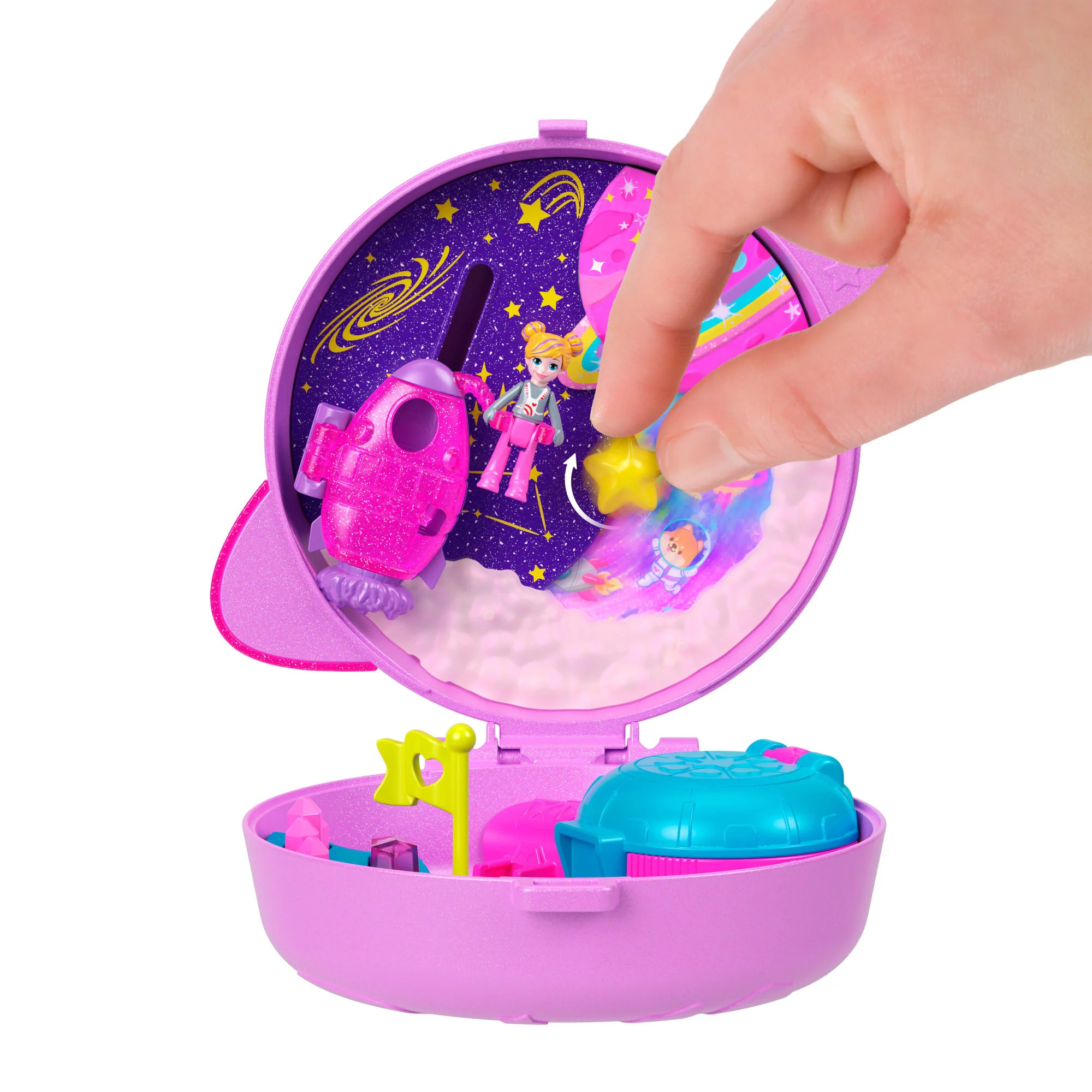 Polly Pocket Set de Juego Compacto de Planeta Polly - Image 3