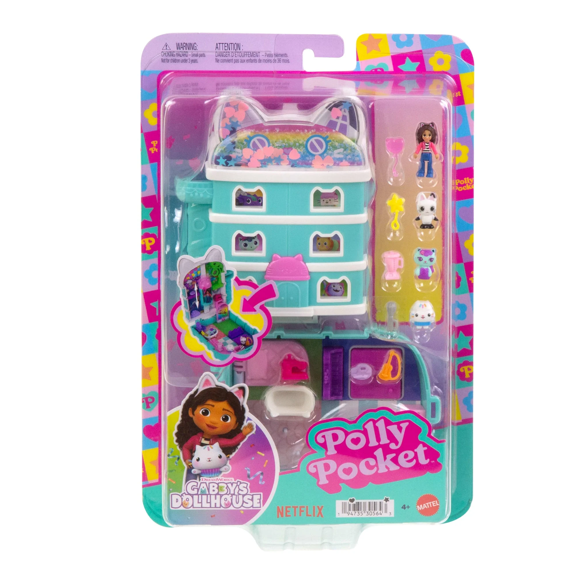 Polly Pocket Set de Juego Compacto Gabby's Dollhouse - Image 6