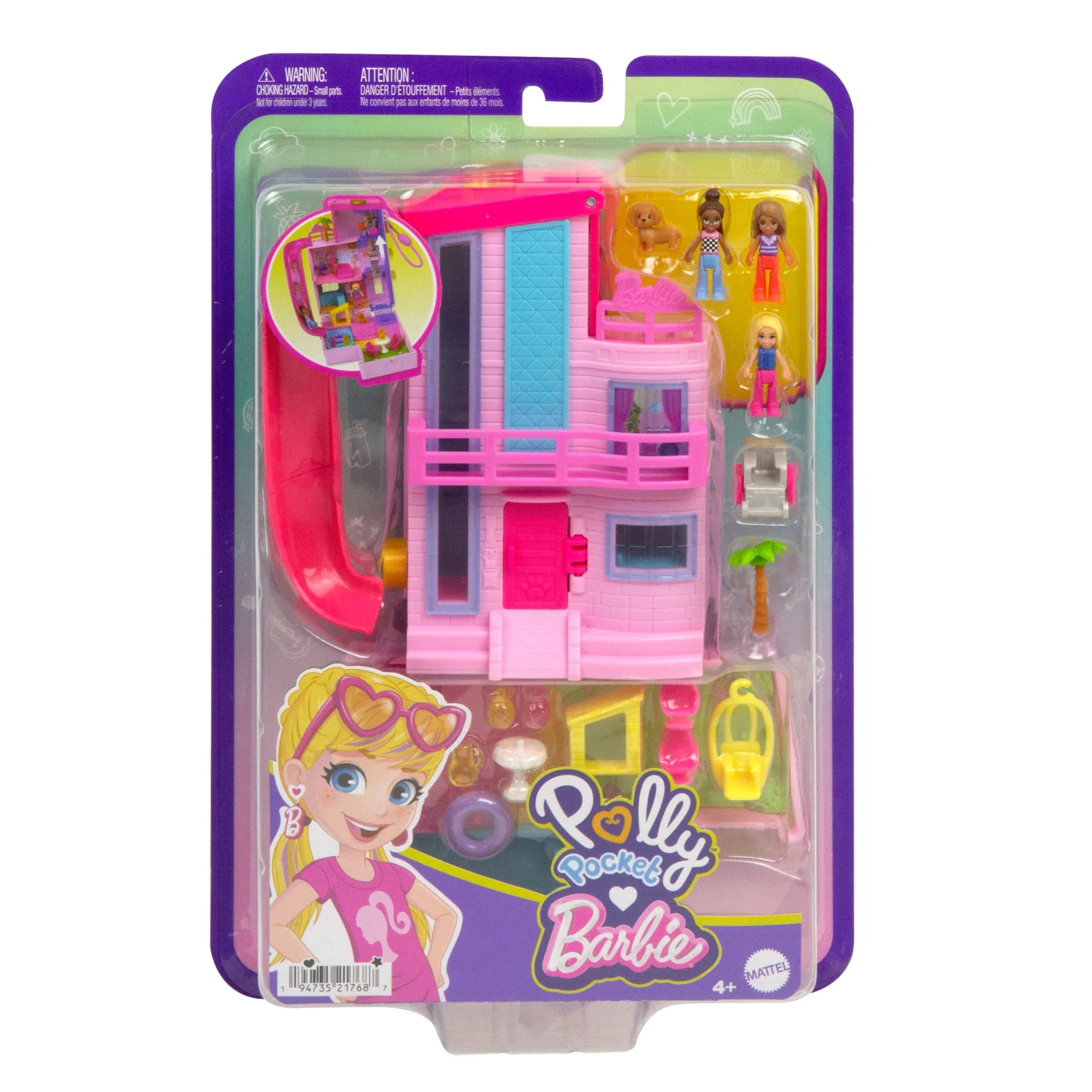 Polly Pocket Set de Juego Compacto Mundo Sorpresa Barbie - Image 6