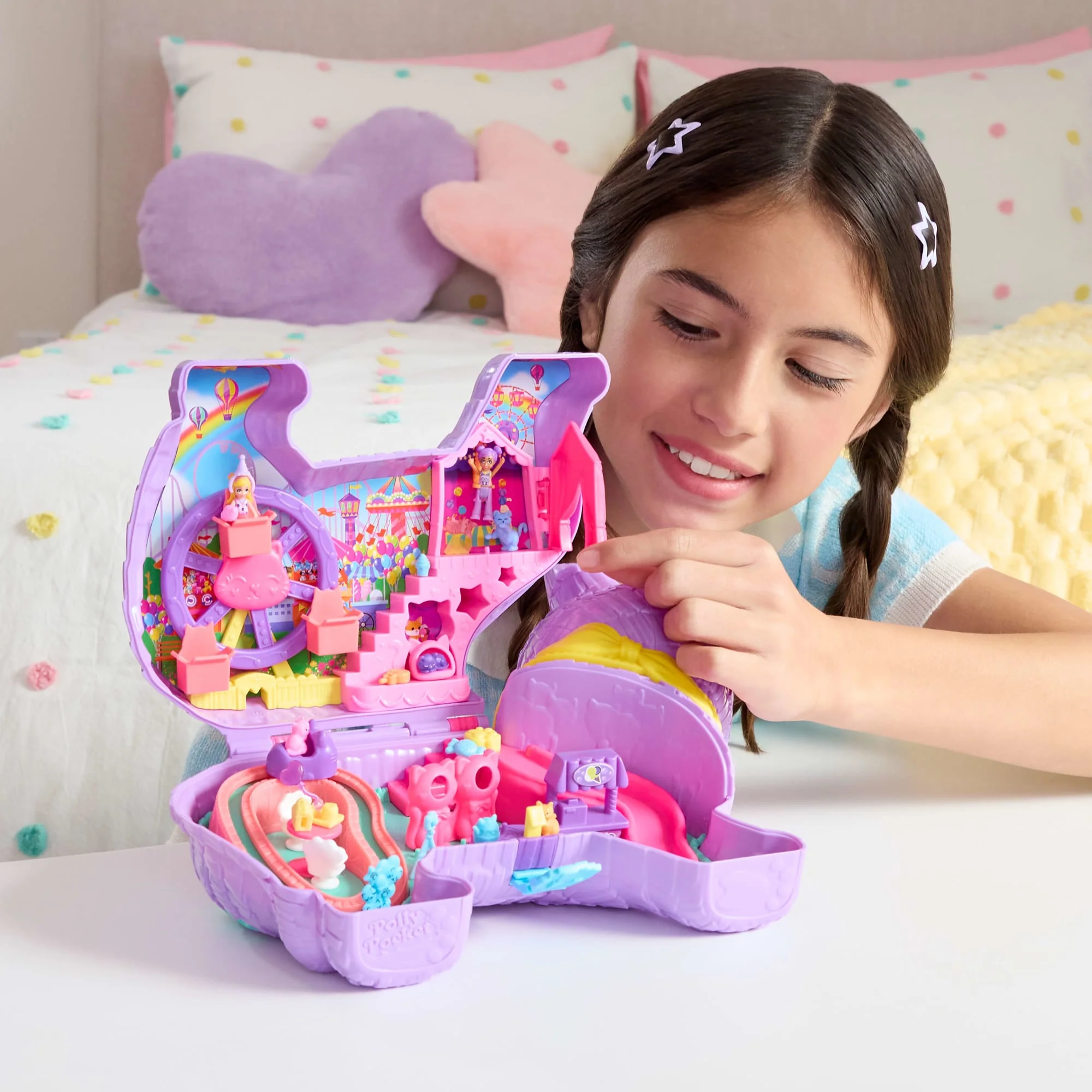 Polly Pocket Set de Juego Compacto Piñata Gatito - Image 2