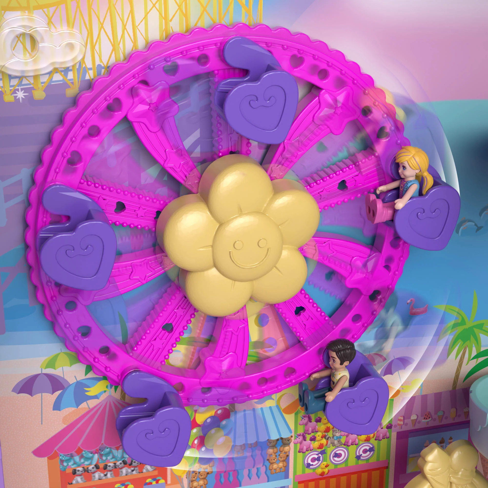 Polly Pocket Set de Juego Pollyville Resort Roll Away - Image 5