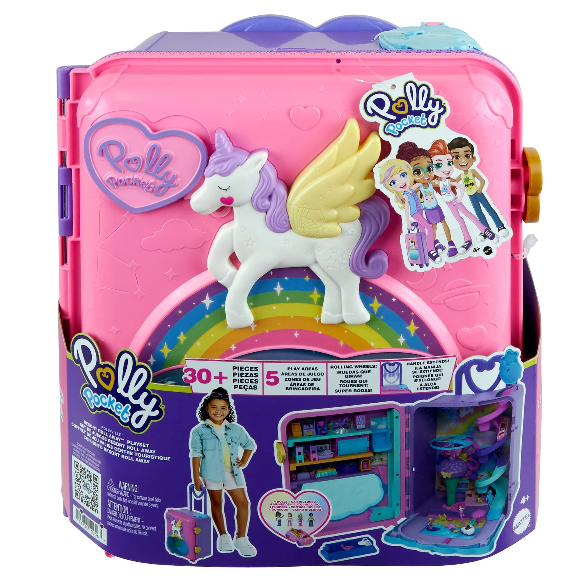 Polly Pocket Set de Juego Pollyville Resort Roll Away - Image 6
