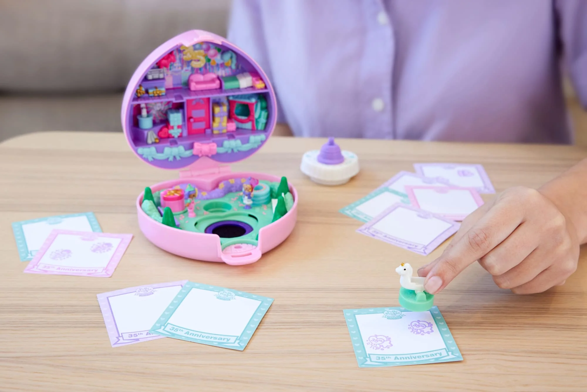 Polly Pocket-Tampon 35Ăme Anniversaire-Coffret Collector Avec PoupĂ©es - Image 5