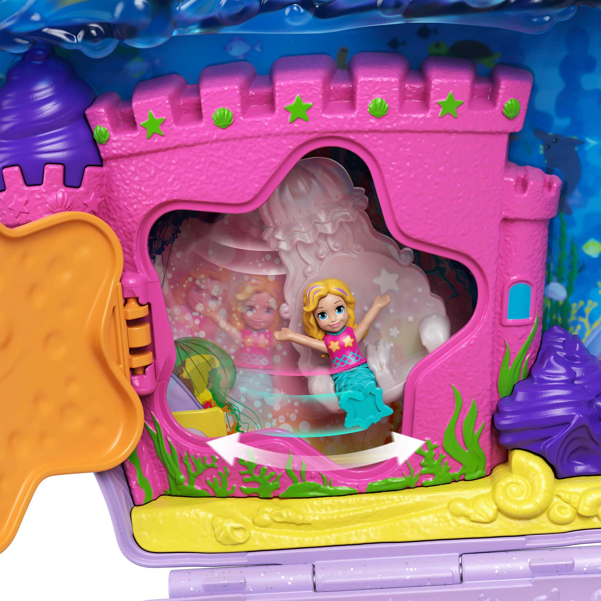 Coffret de Jeu Compact La Sacoche Coquillage Magique Polly Pocket™ - Image 3