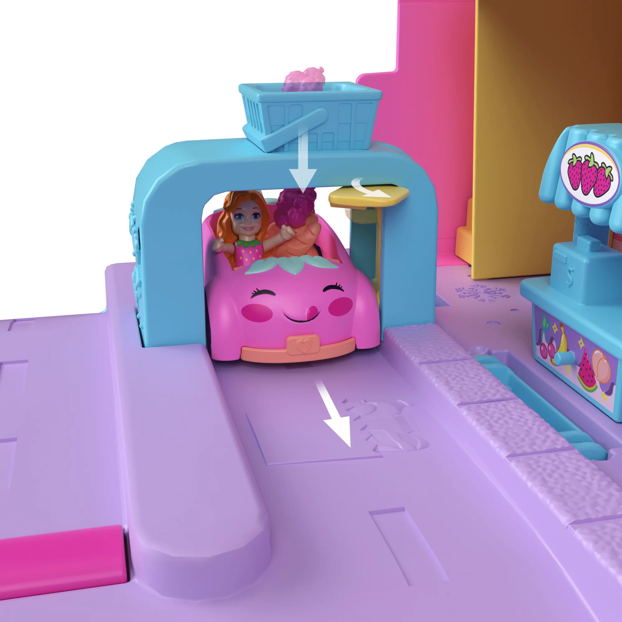 Polly Pocket  Pollyville Le Marché - Image 3