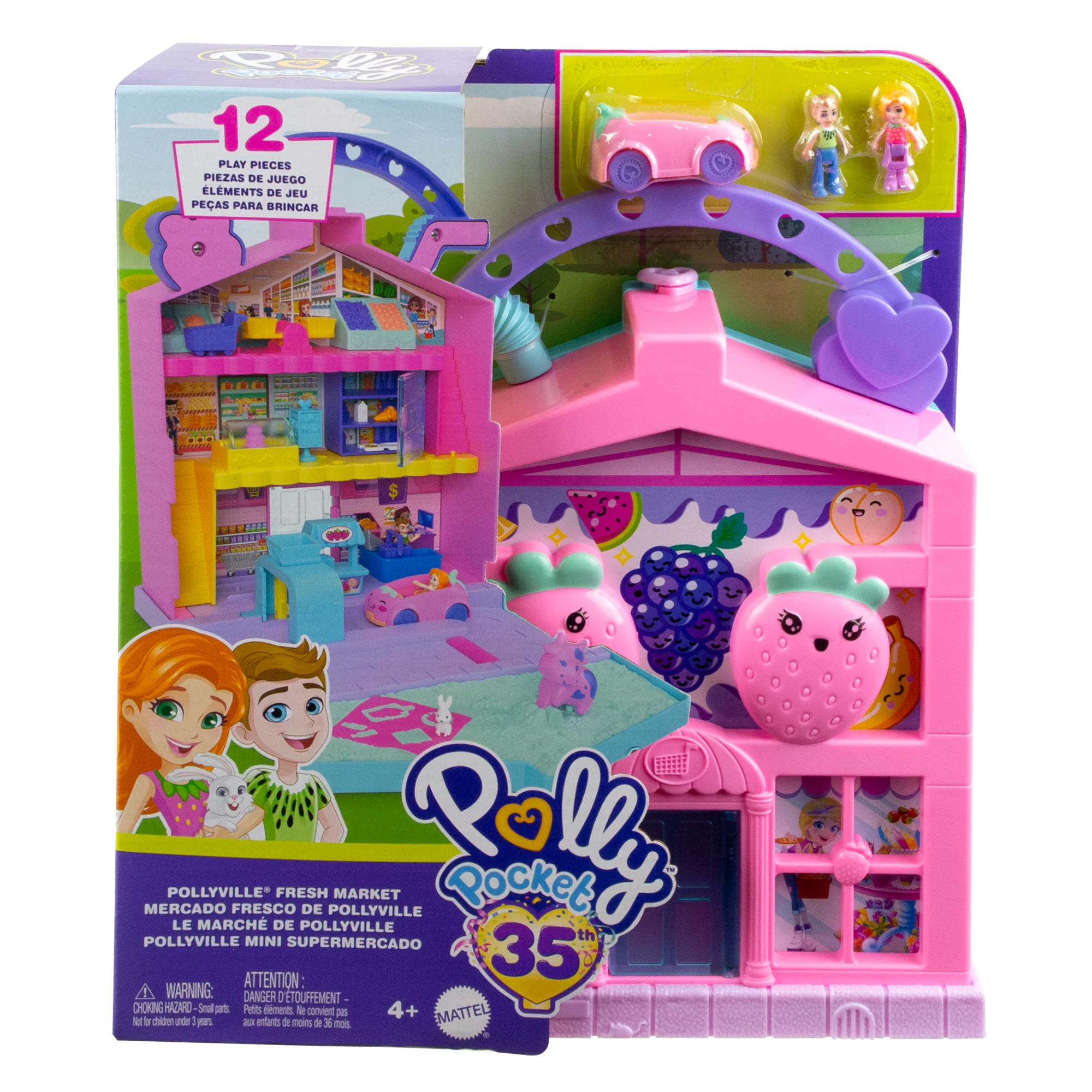 Polly Pocket  Pollyville Le Marché - Image 4