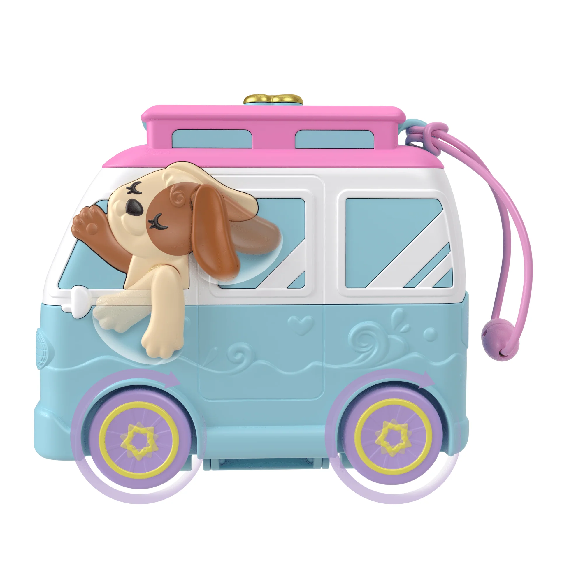 Pollypocket-Chiot à La Plage-Coffret et Figurines, Jouet de Voyage - Image 3