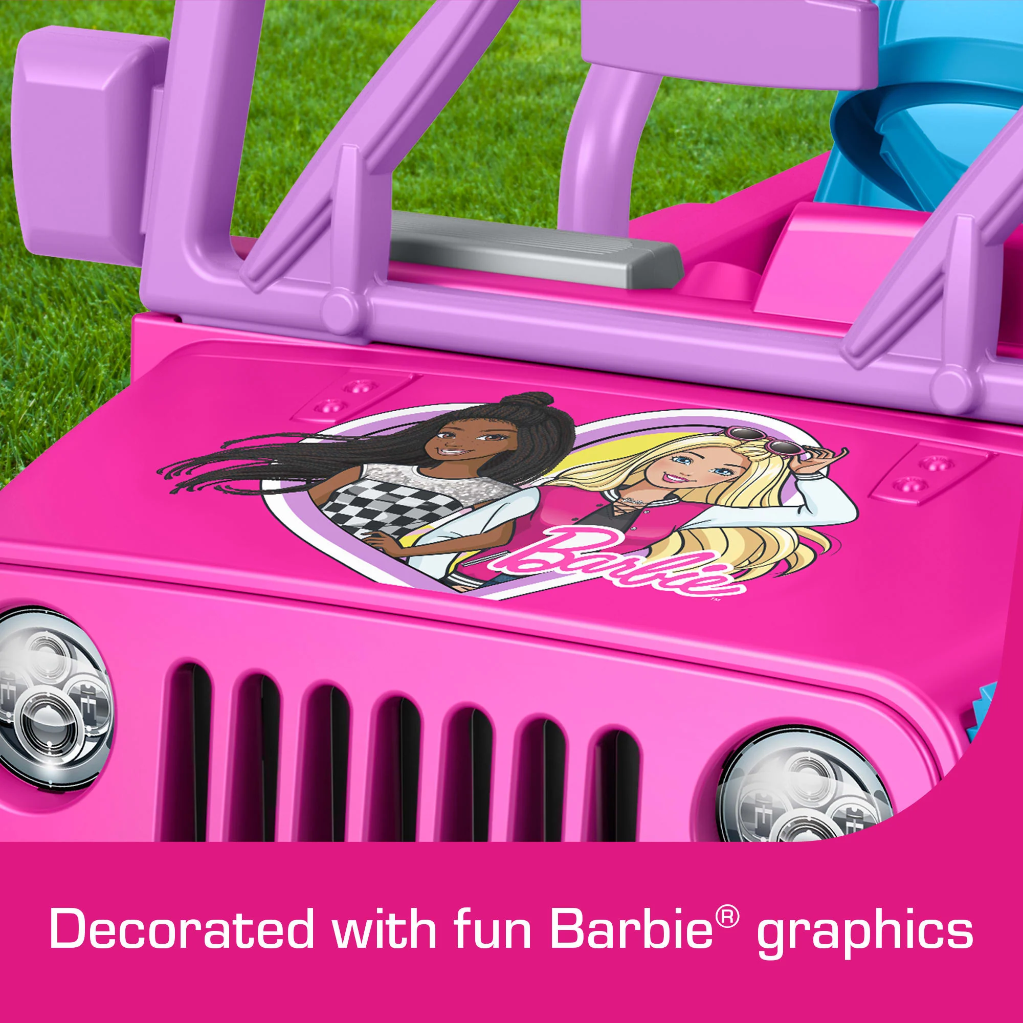 Power Wheels Barbie Jeep Wrangler - Image 3