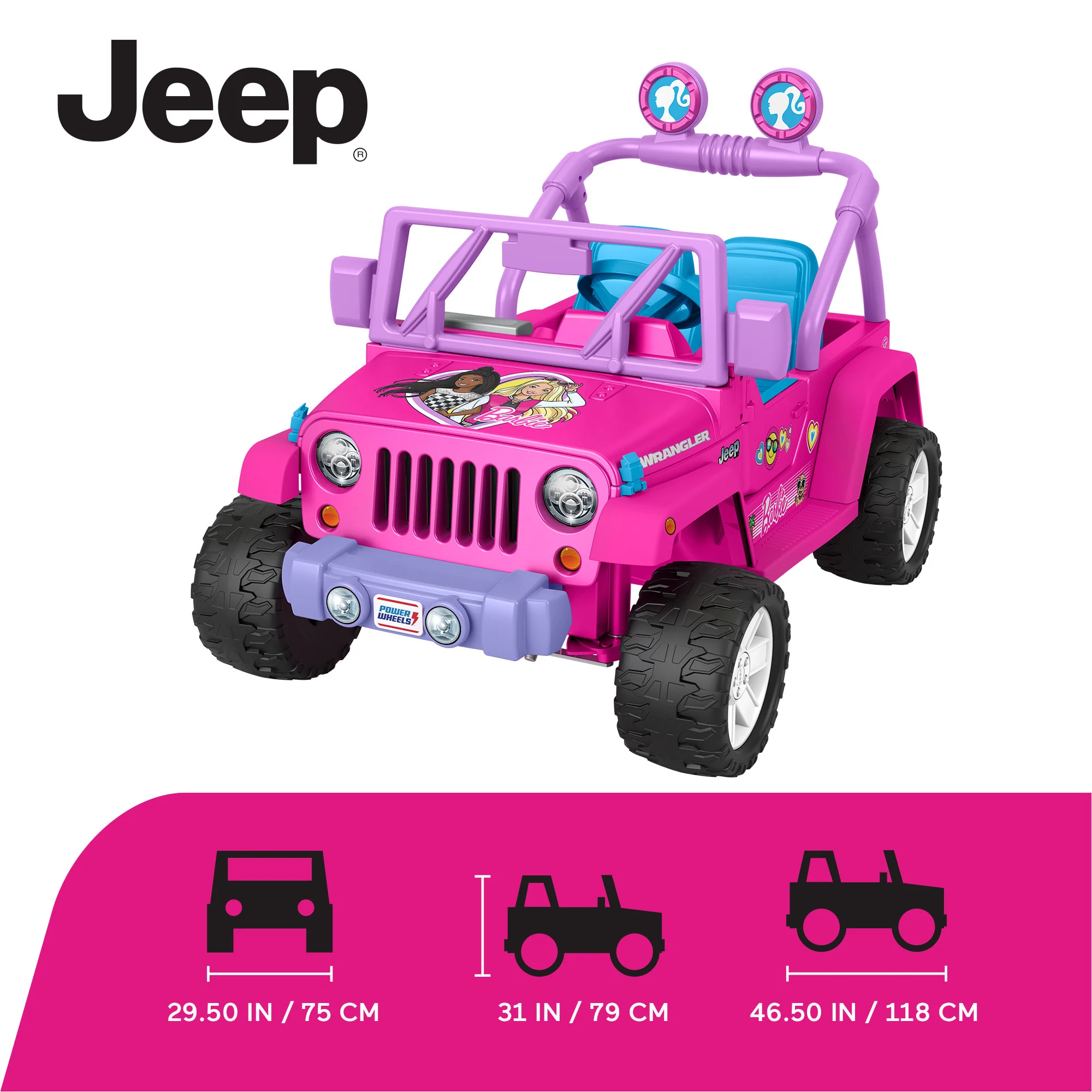 Power Wheels Barbie Jeep Wrangler - Image 6