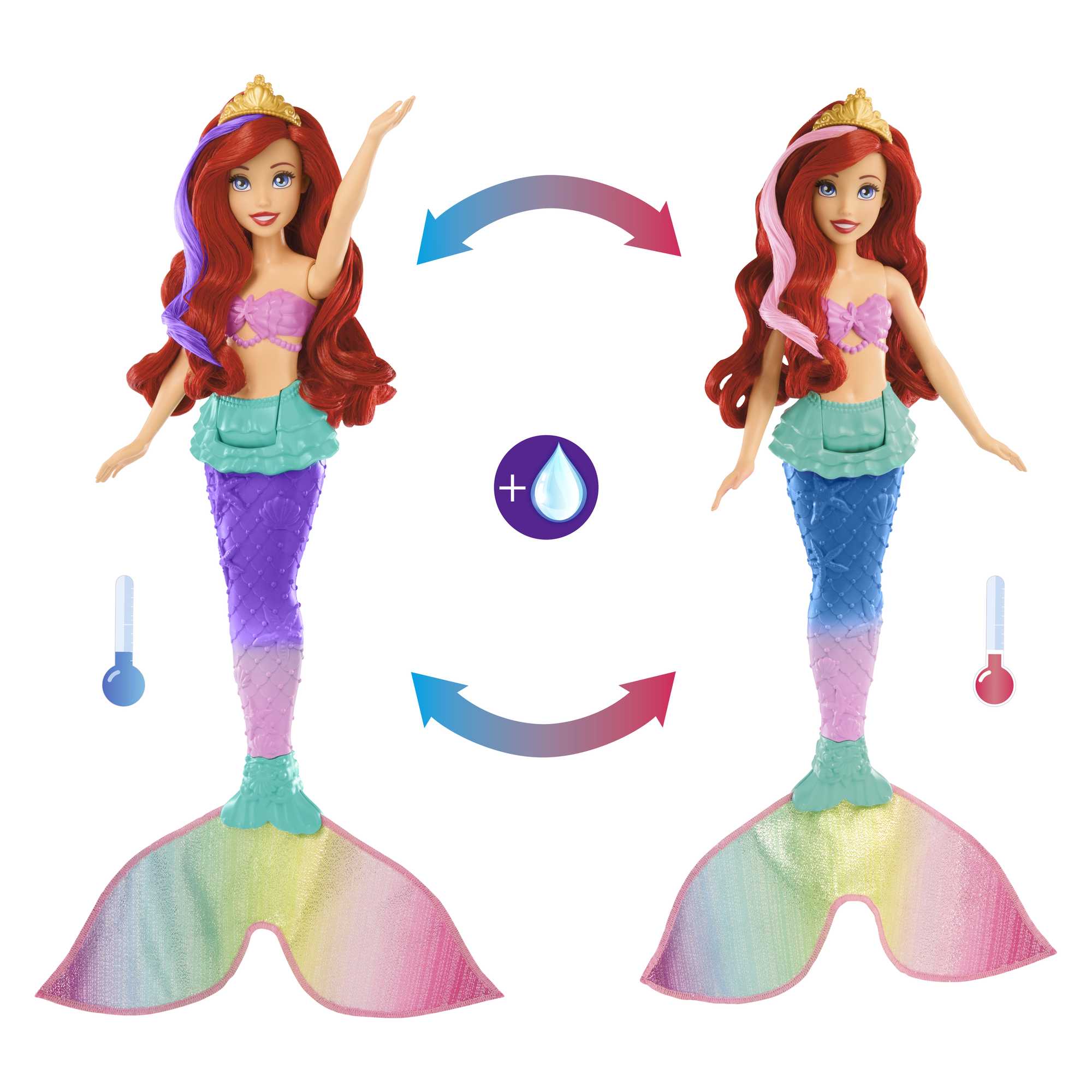 Disney-Princesses Disney-Ariel Sirène Nageuse - Image 3
