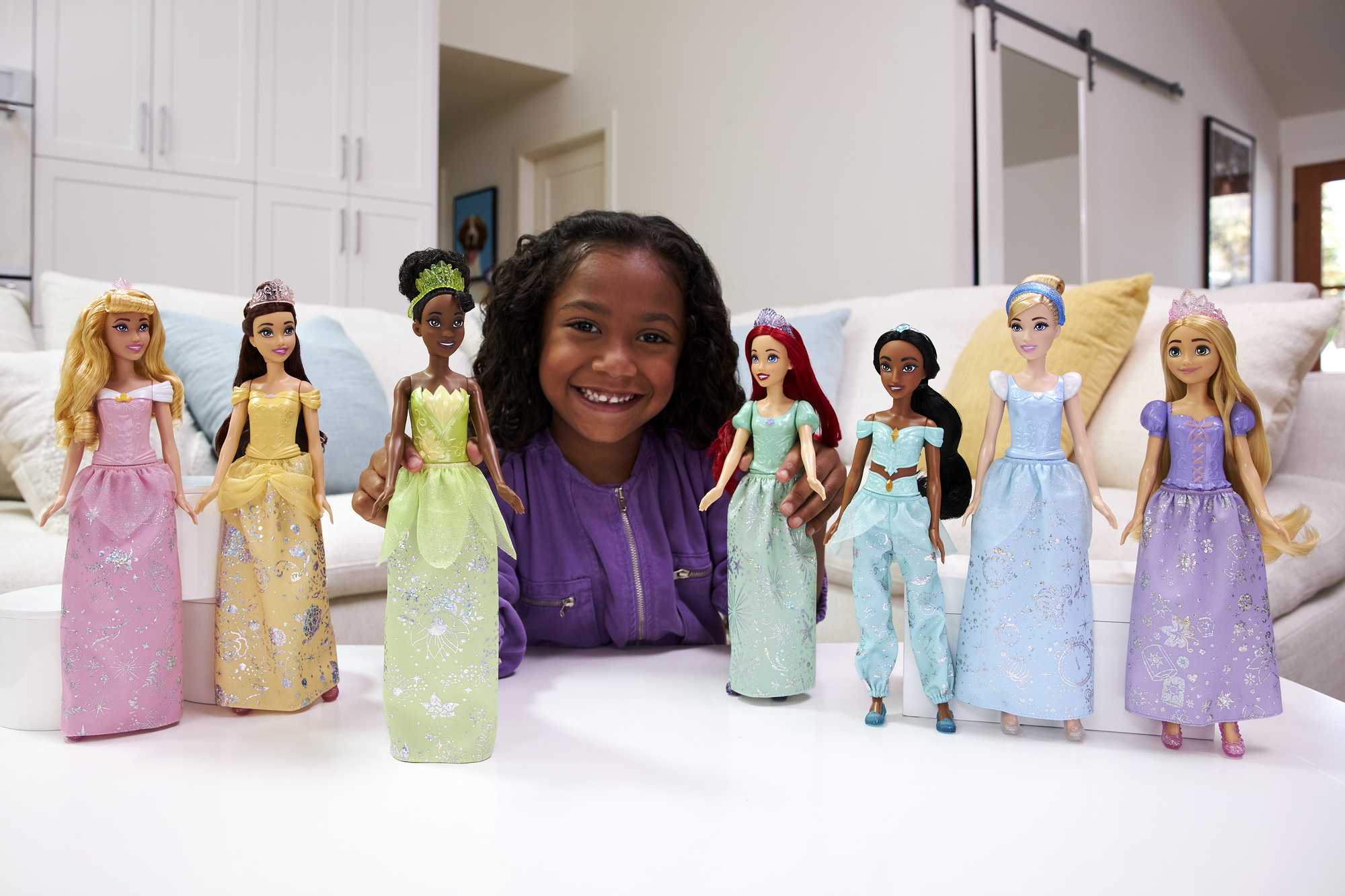 Princesses Disney 7 Poupées Mode Princesses et Accessoires - Image 2