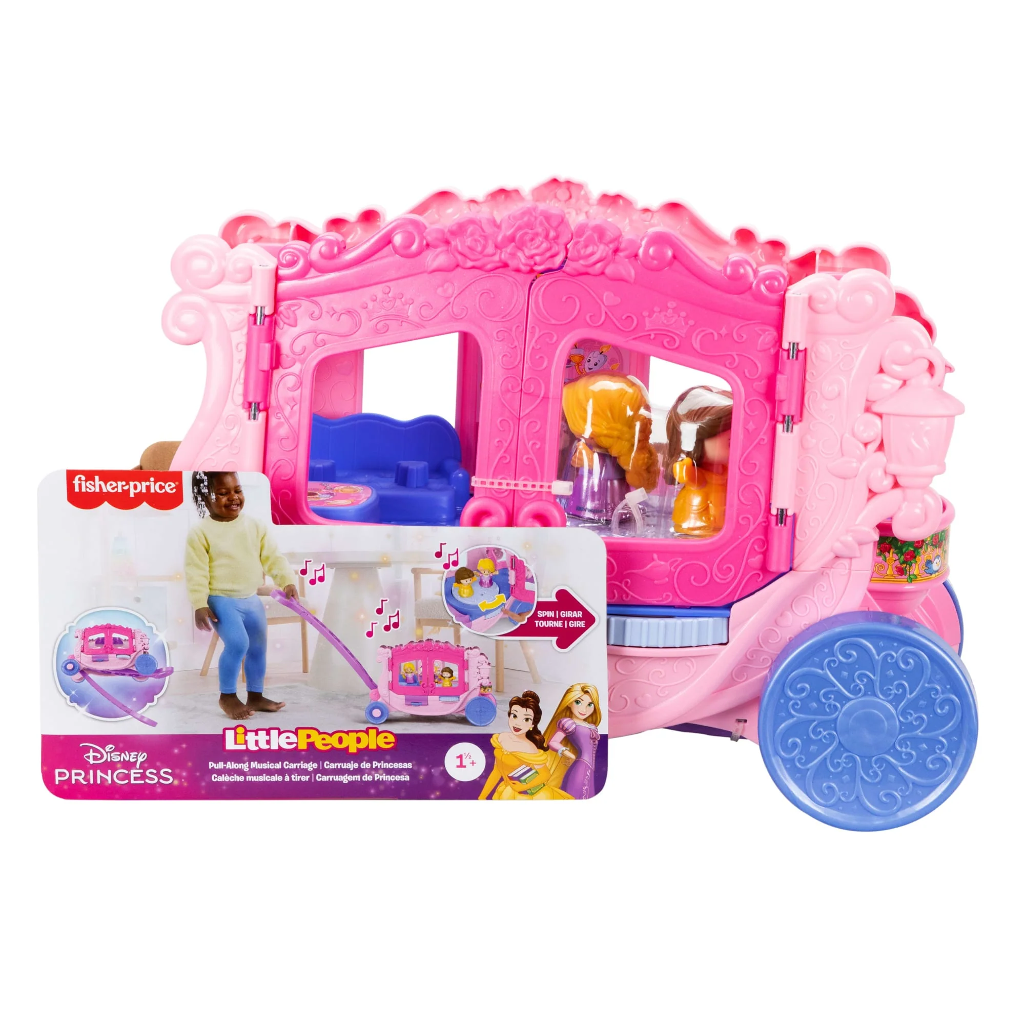 Princesses Disney Carrosse Musical à Pousser - Image 6