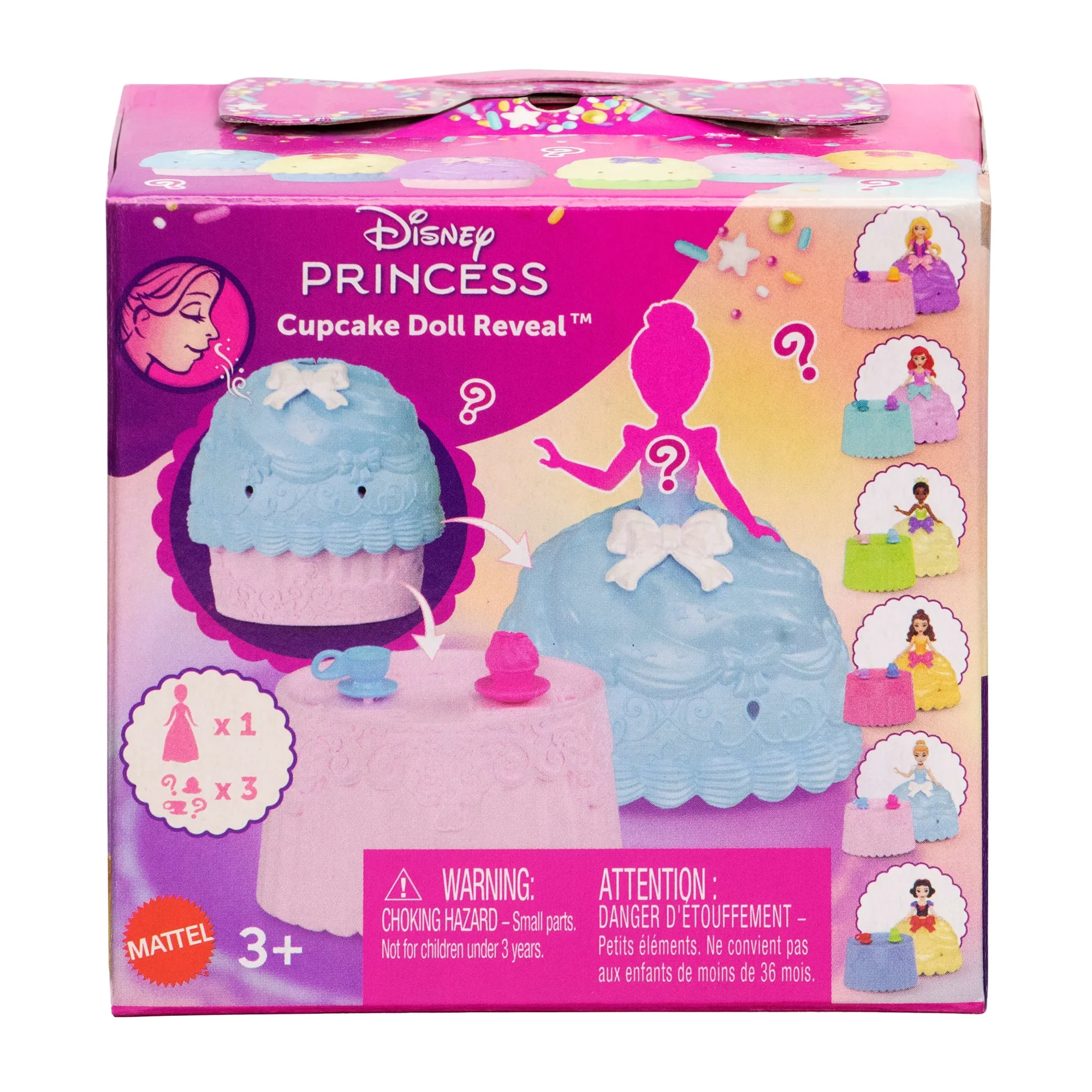 Princesses Disney Petite Poupée Cupcake Doll Reveal - Image 6