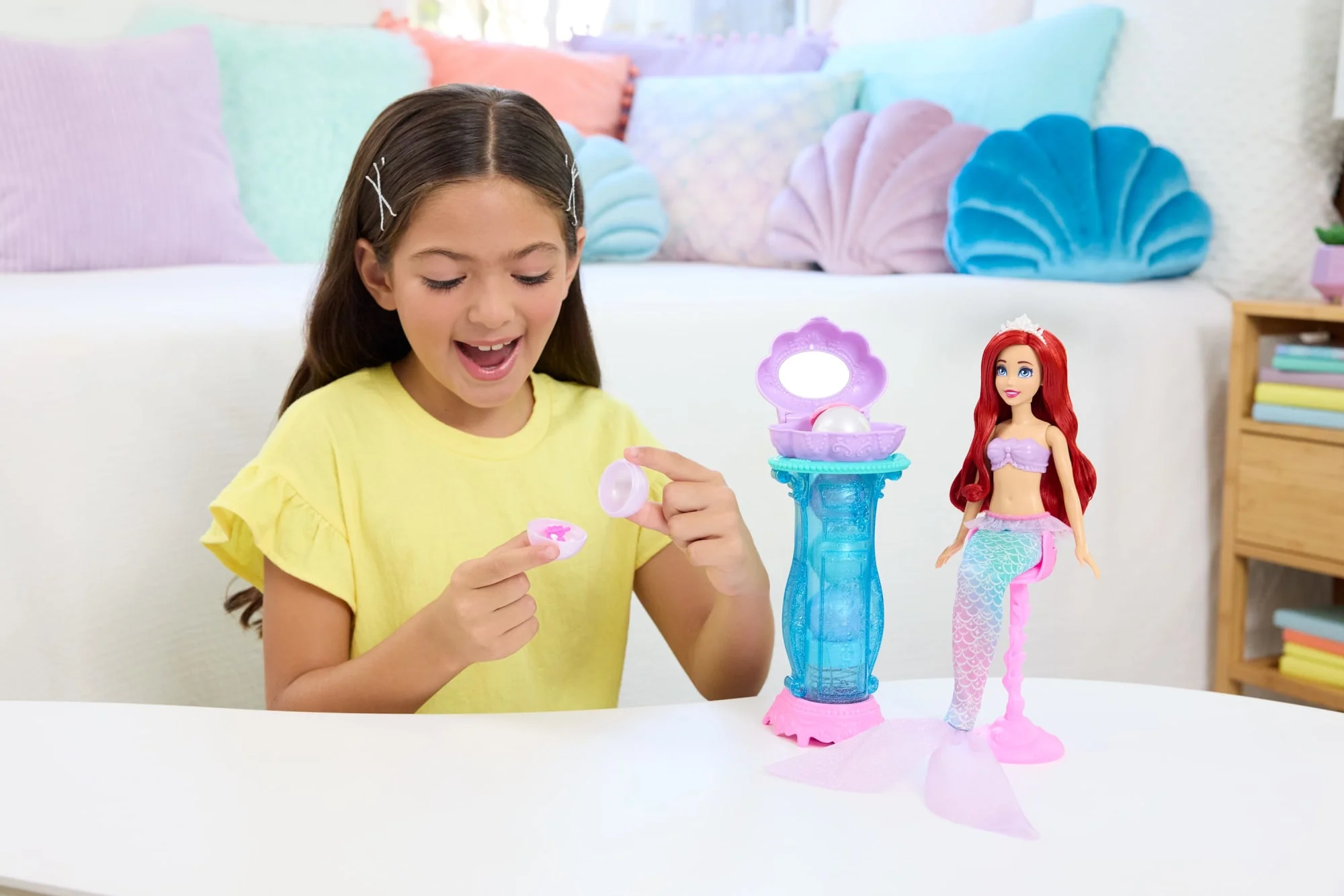 Princesses Disney  Poupée et Accessoire  Ariel Coiffeuse Mystère - Image 2