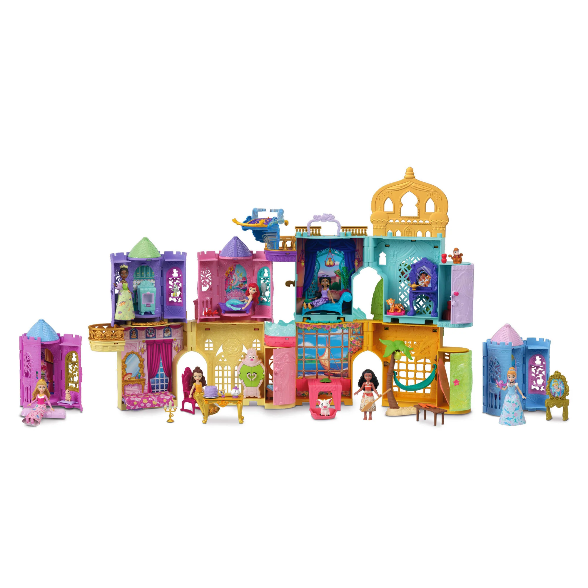 Princesses Disney  Tourelle Surprise  Petite Poupée, 5 Surprises - Image 4