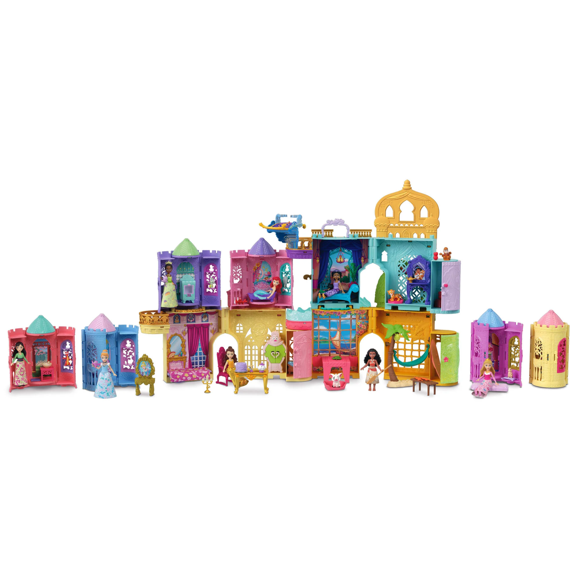Princesses Disney  Tourelle Surprise  Petite Poupée, 5 Surprises - Image 5