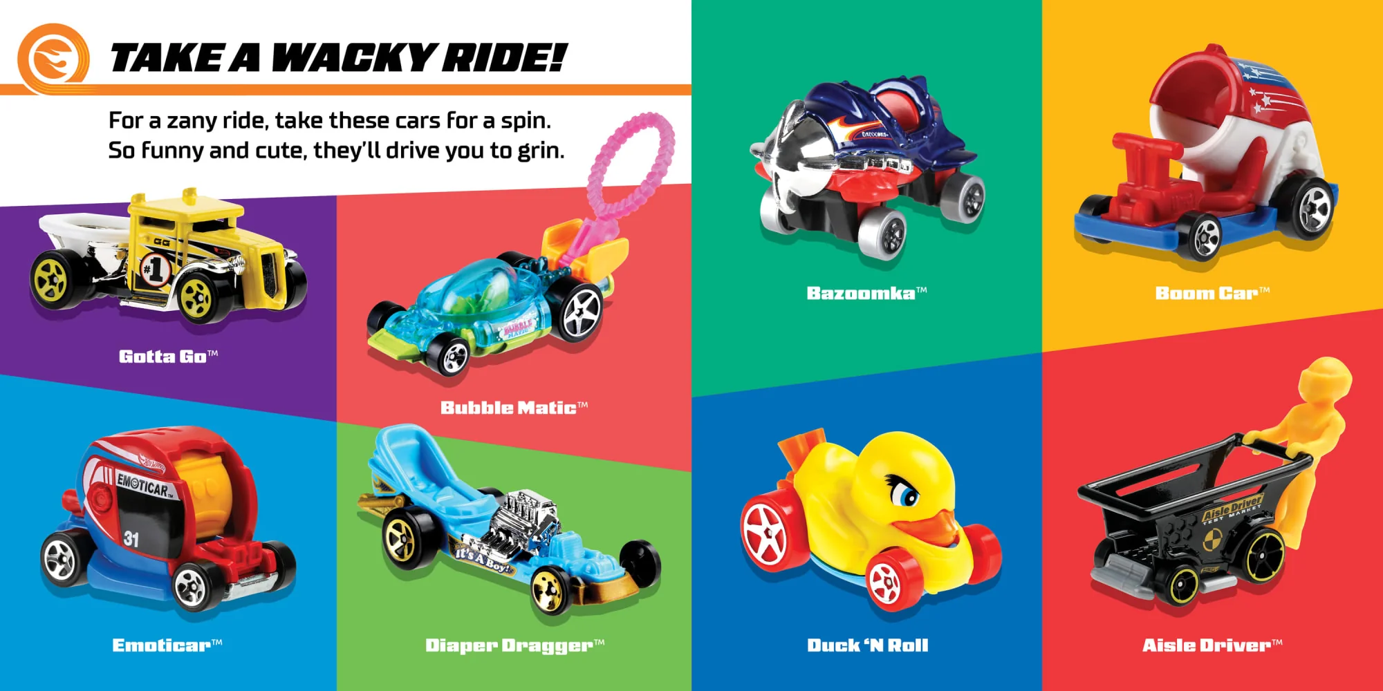 Hot Wheels Ready, Set, Race! Board Book For Babies & Toddlers, 100 Car Illustrations - Image 5