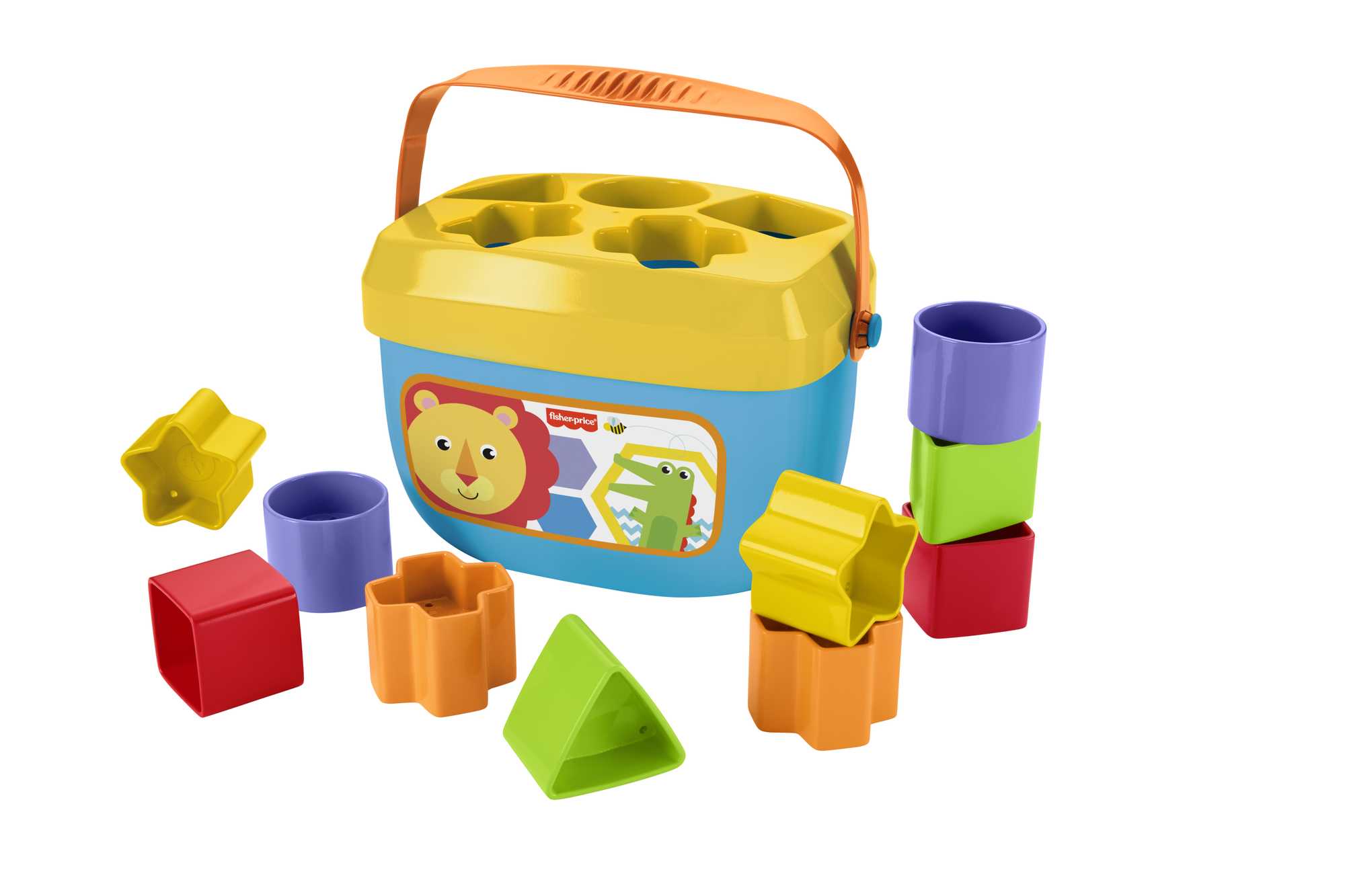 Fisher-Price Rock-A-Stack And Baby's First Blocks Gift Set Of 2 infant Toys - Image 3