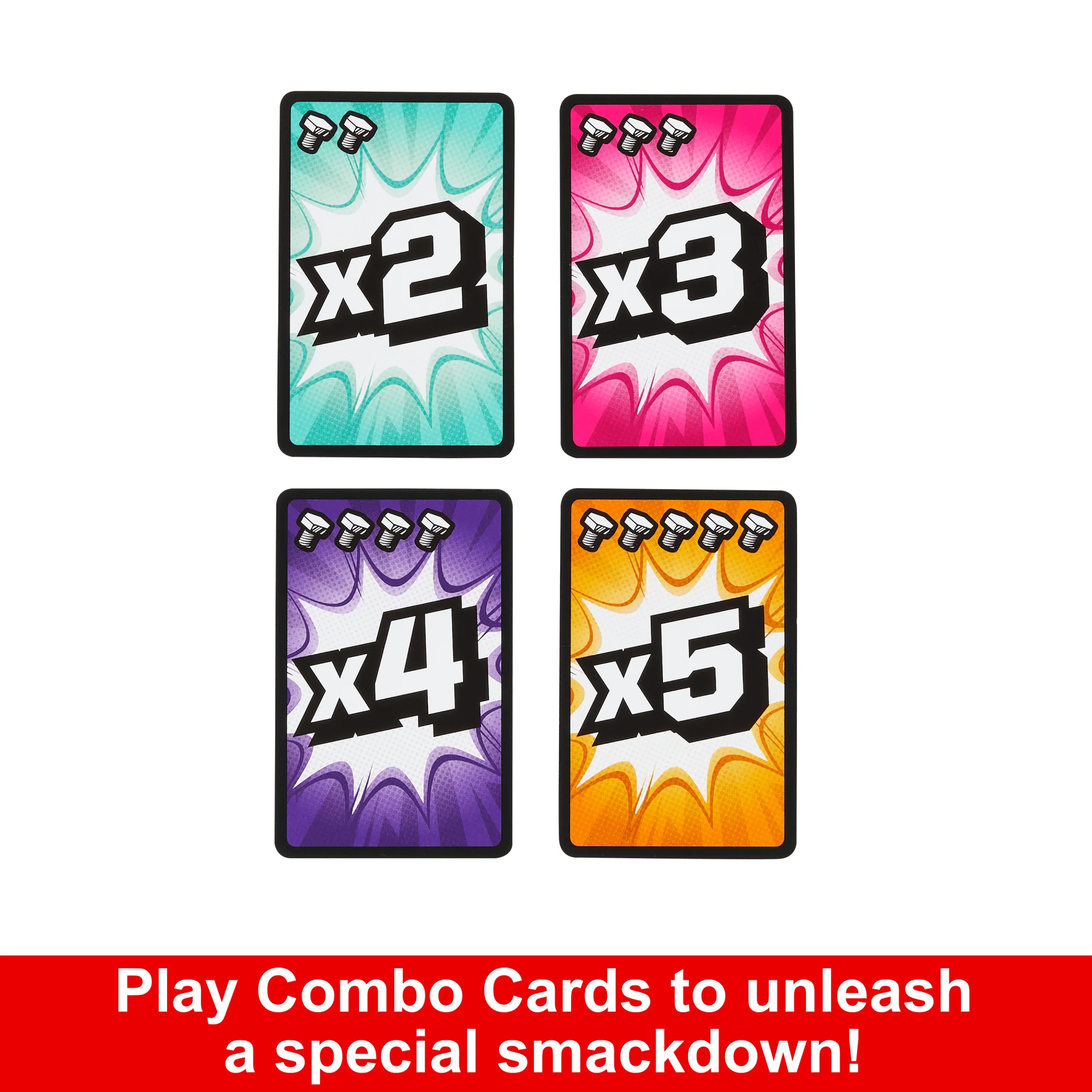 Rock ‘Em Sock ‘Em Robots Fight Cards Card Game With Two Boxing Gloves, Team Party Game - Image 5