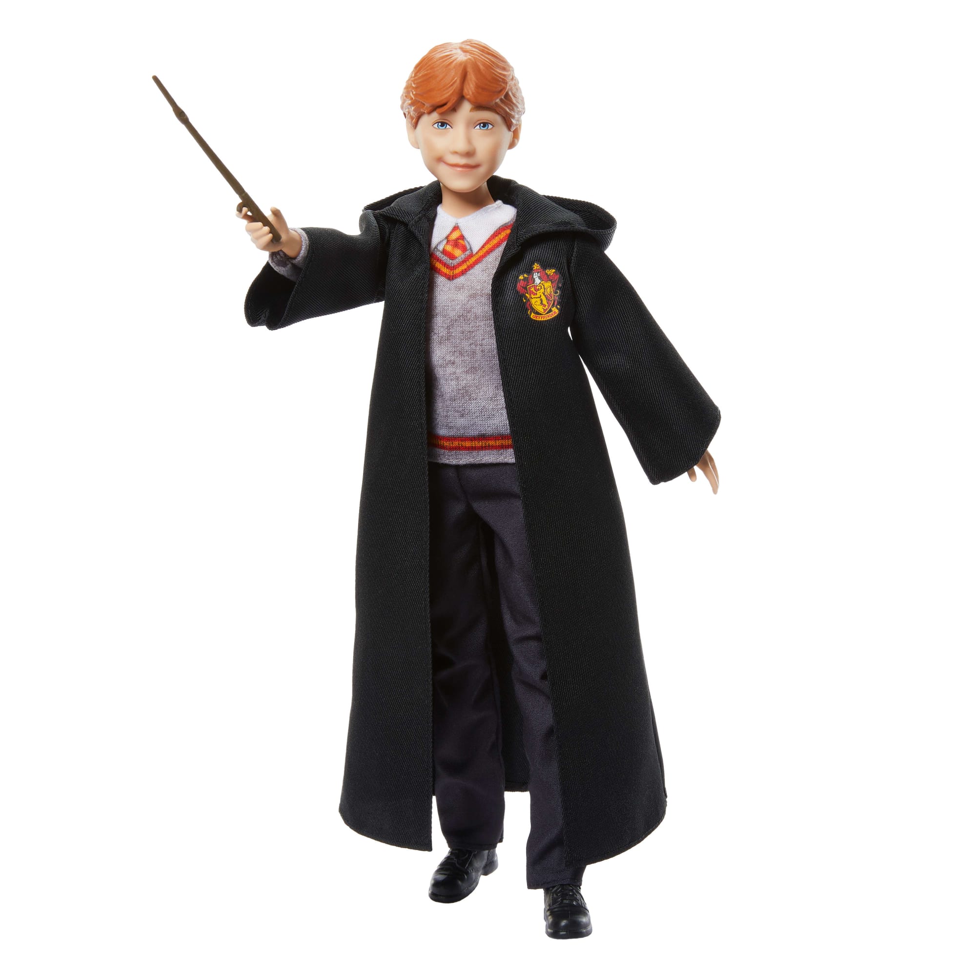 Ron Weasley Fashion Doll in Signature Hogwarts Uniform With Wand Accessory, Inspired By The Movie - Image 3