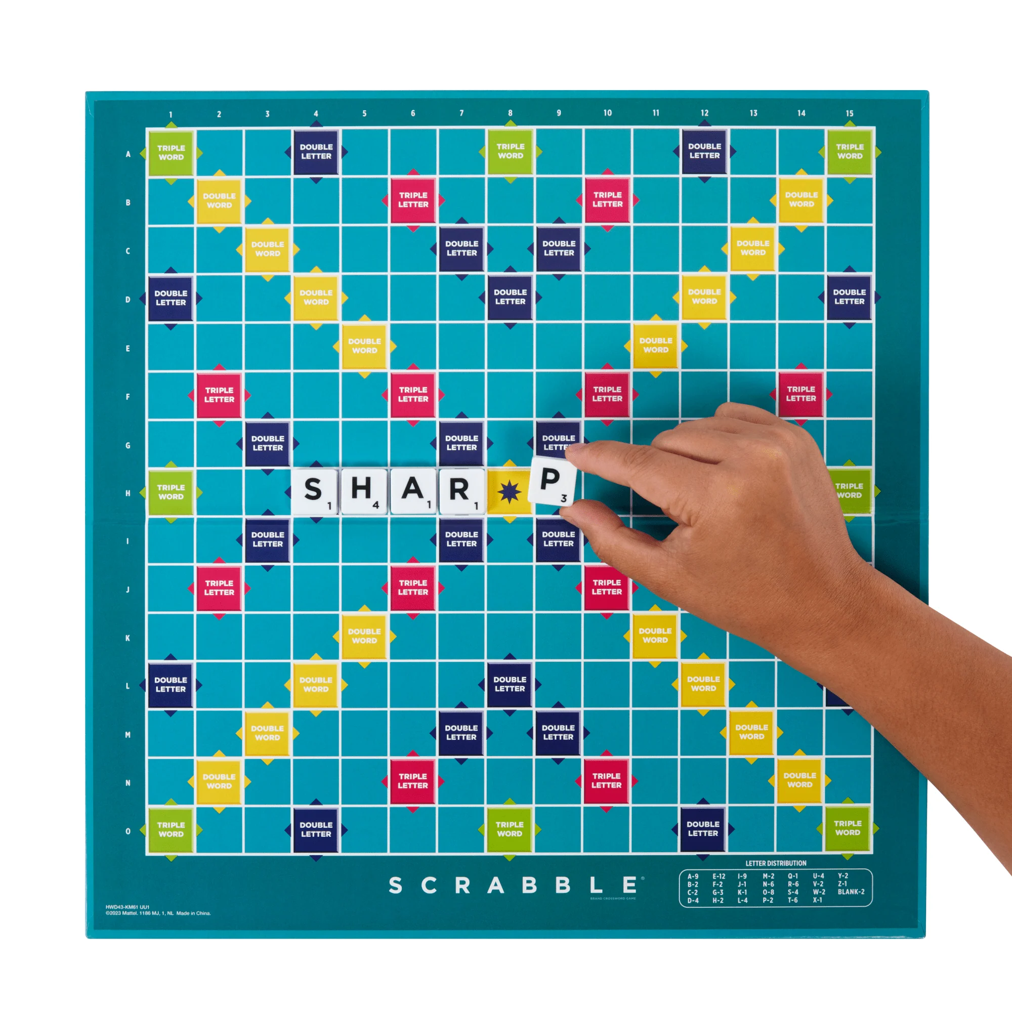 Scrabble Jogo de Tabuleiro 2 em 1 - Image 3