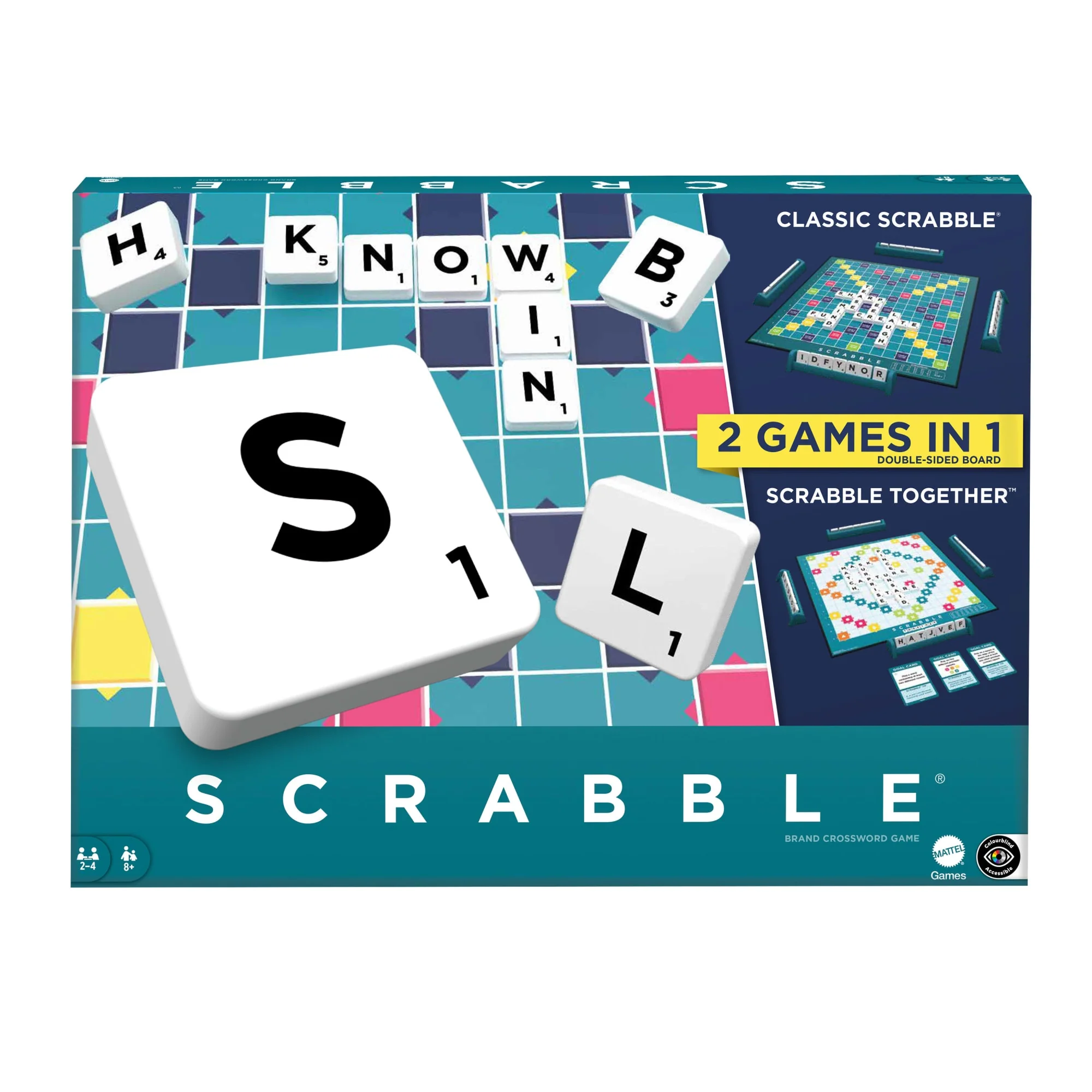 Scrabble Juego de Mesa 2 en 1 - Image 6