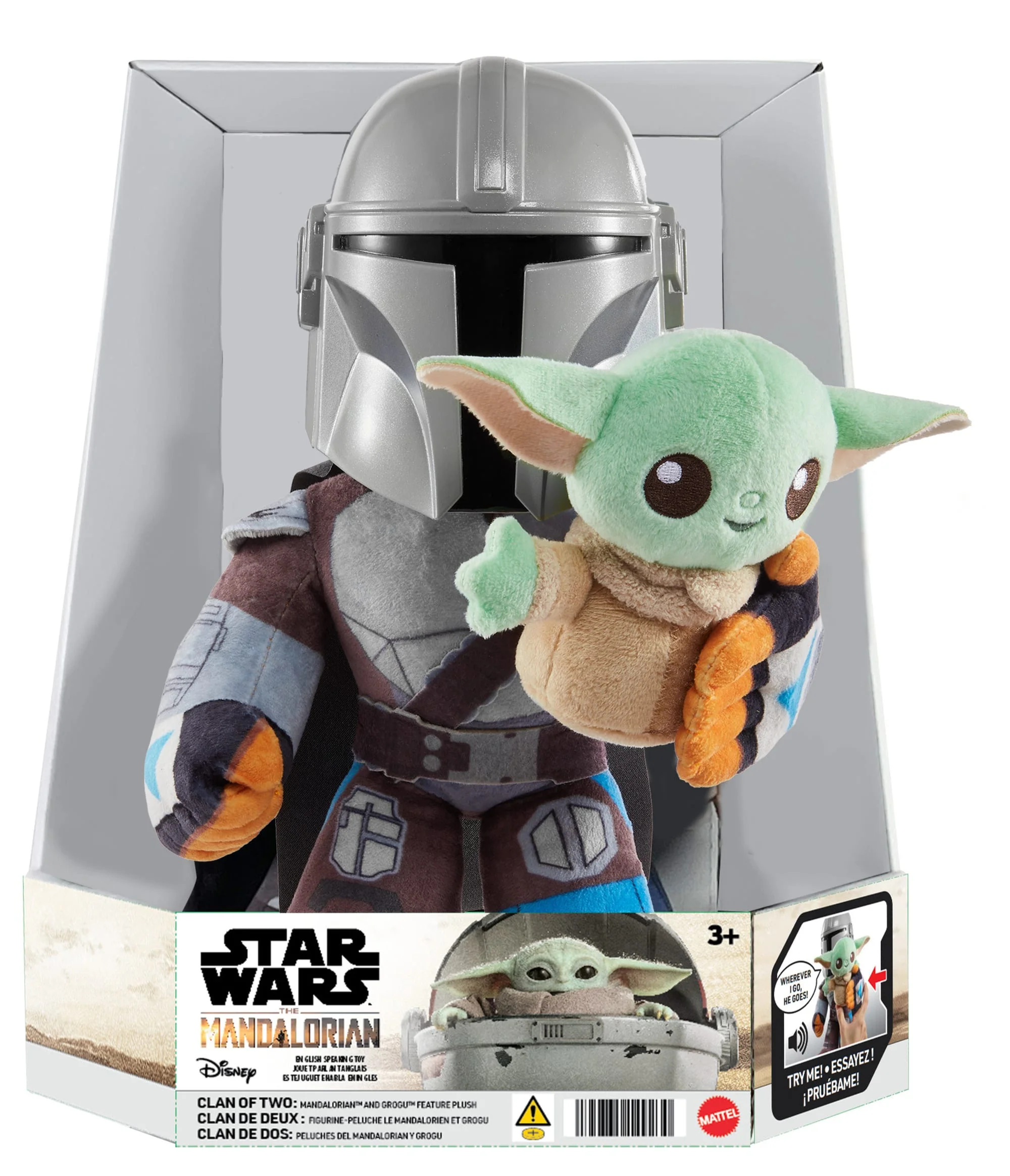 Star Wars Clan Of Two: the Mandalorian Plush Set With Sound - Image 6