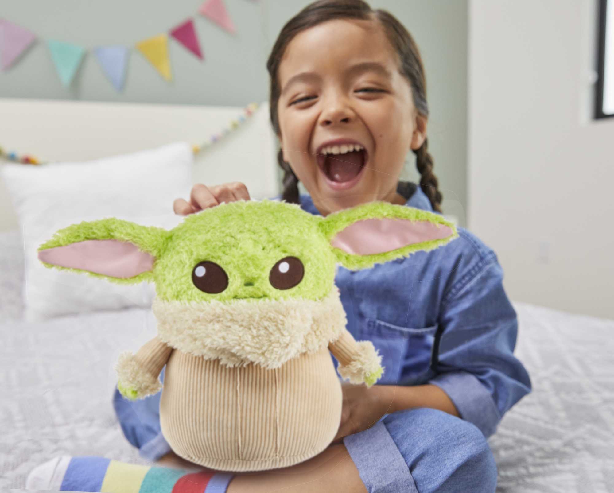 Star Wars Toys, Grogu Plush Figure, Soft 'n Fuzzy, Kids Gifts - Image 2