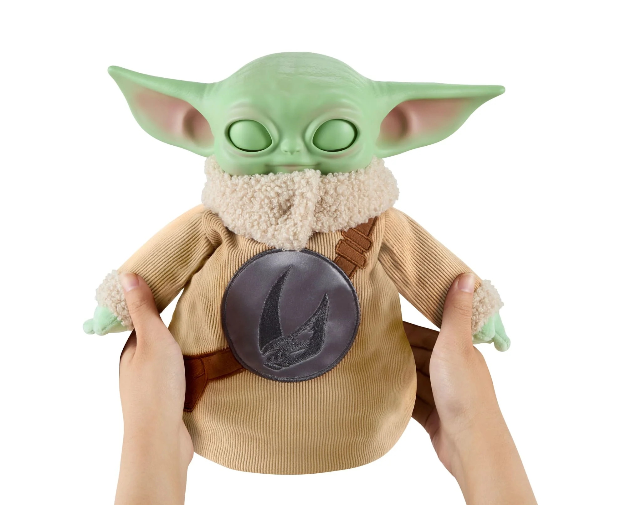 Star Wars The Mandalorian & Grogu Movie Pick-Me-Up Grogu Character Plush Rondel Design Vinyl Head - Image 5