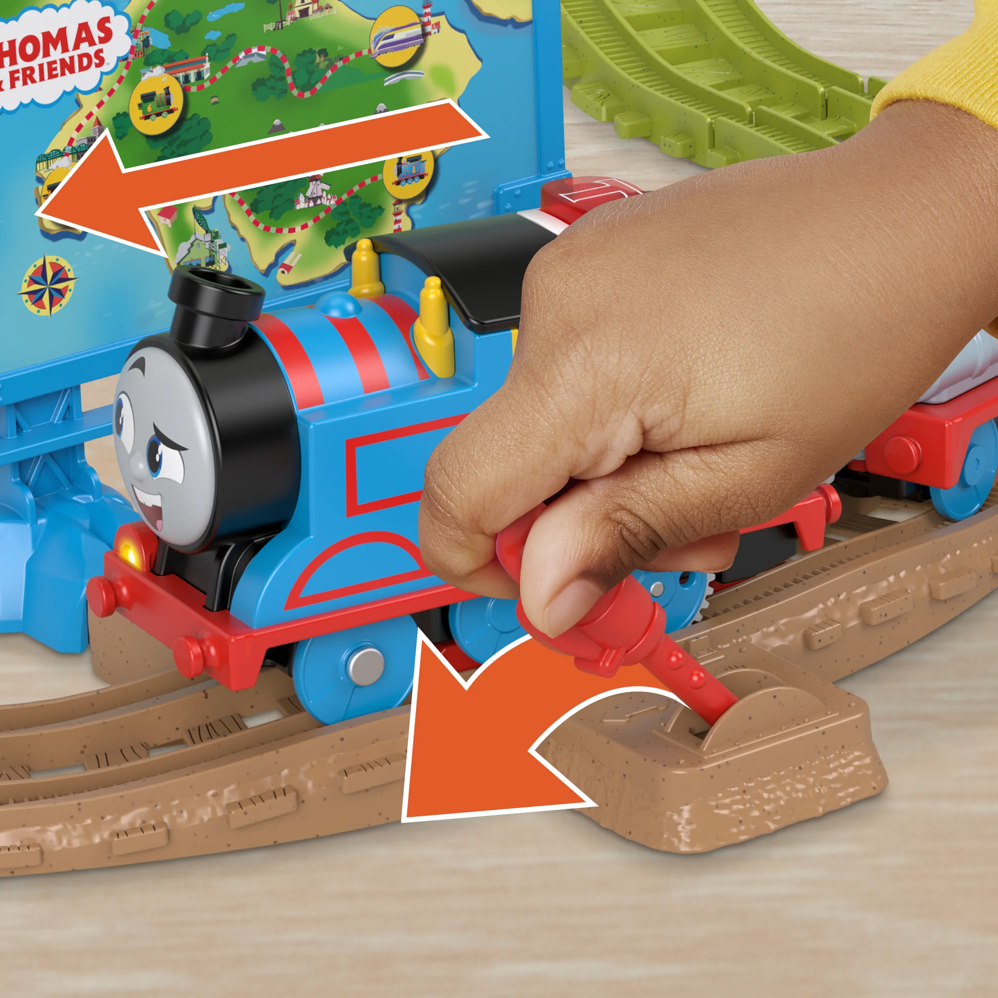 Thomas & Friends Pista de Juguete Interactiva de Thomas y Bruno - Image 3
