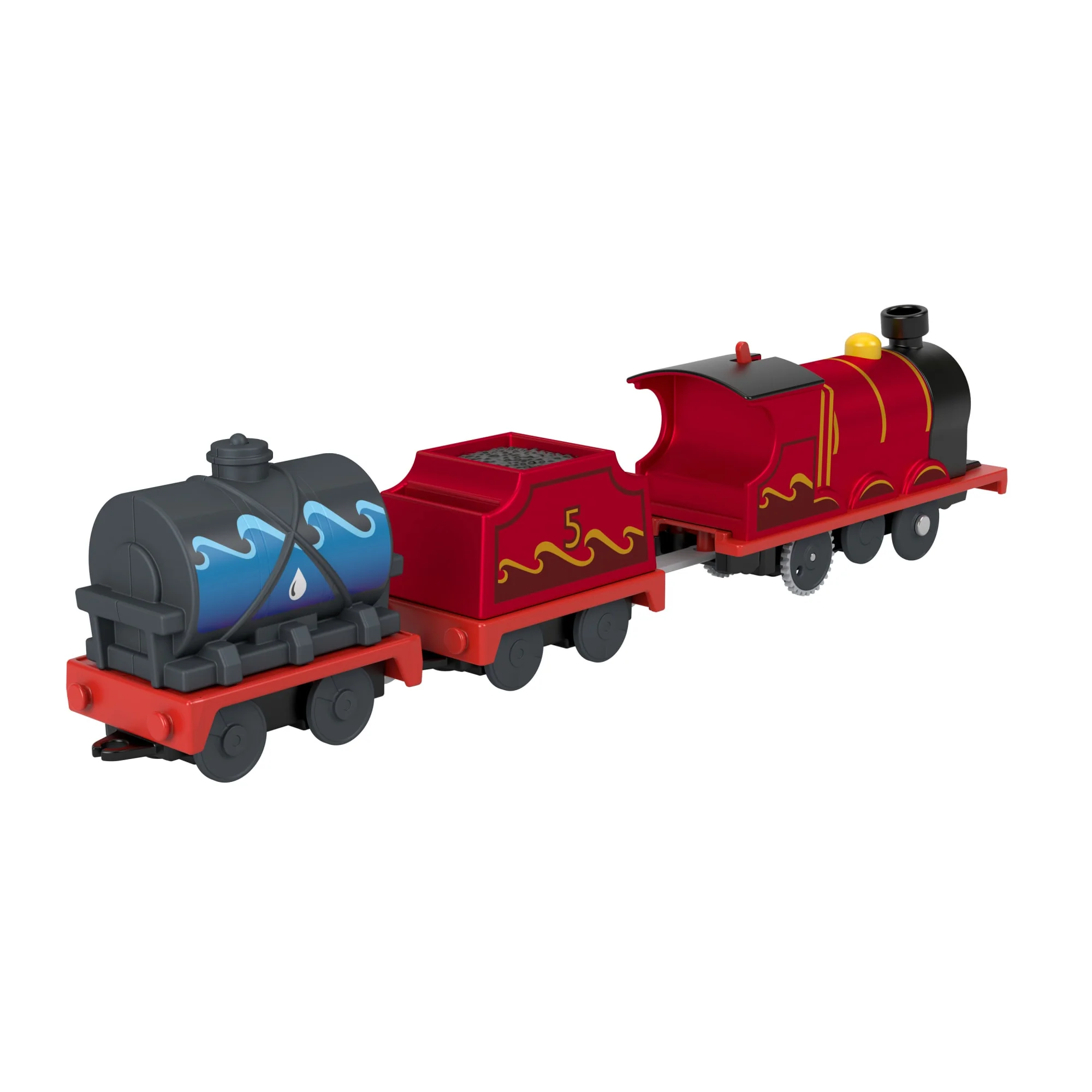 Thomas & Friends Splash Tank James Motorized Toy Train With Cargo - Image 5