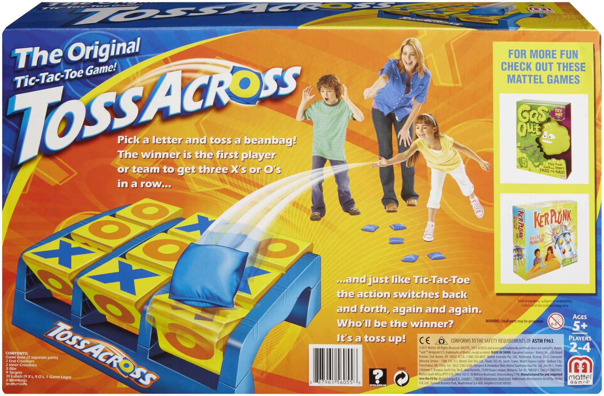 Toss Across Game, Tic Tac Toe Outdoor Game, Original Bean Bag Toss - Image 4