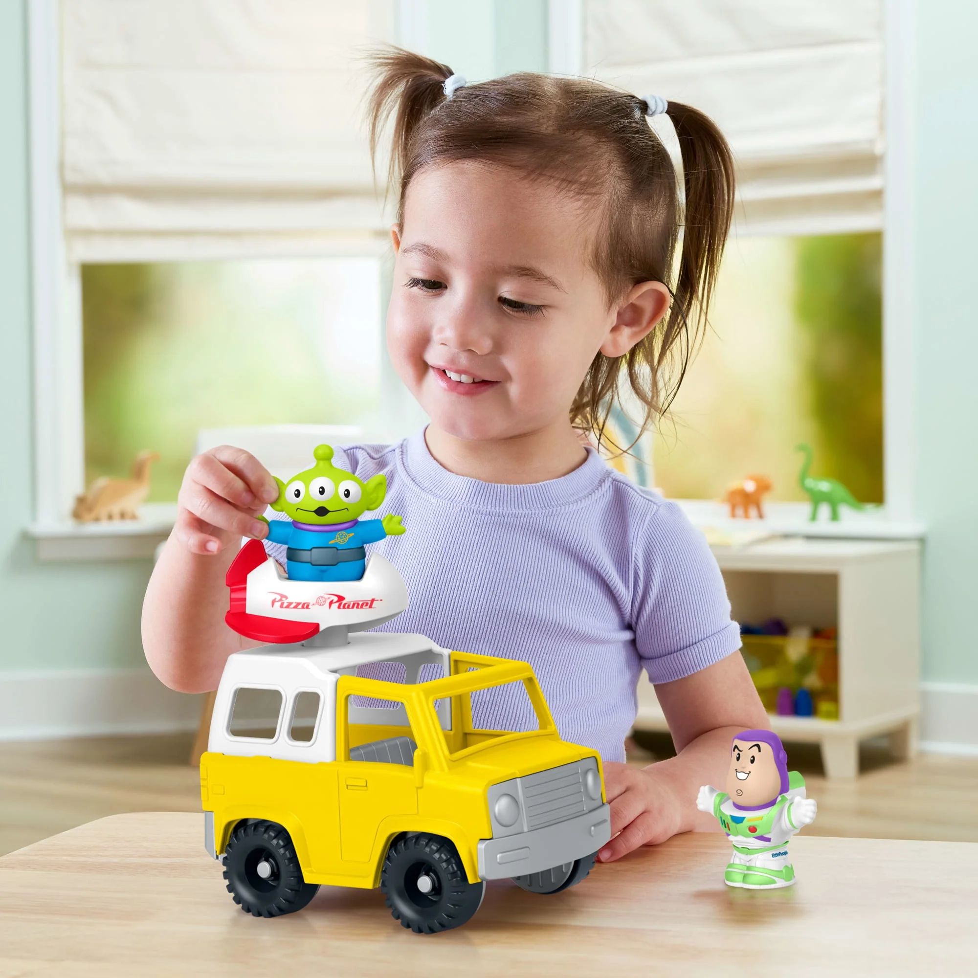 Fisher-Price-Little People Disney · Pixar Toy Story-Camion Pizza - Image 2