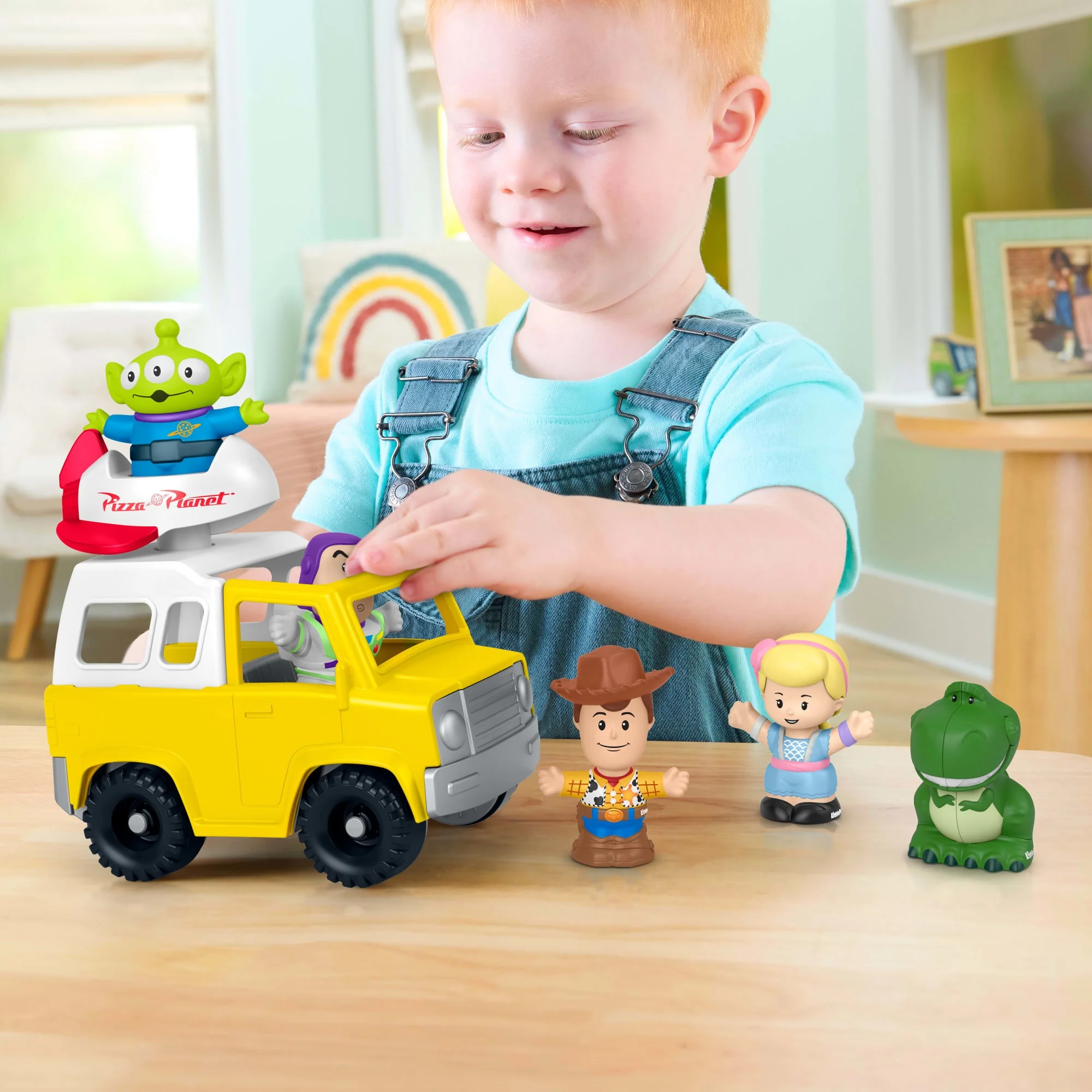 Fisher-Price-Little People Disney · Pixar Toy Story-Camion Pizza - Image 5