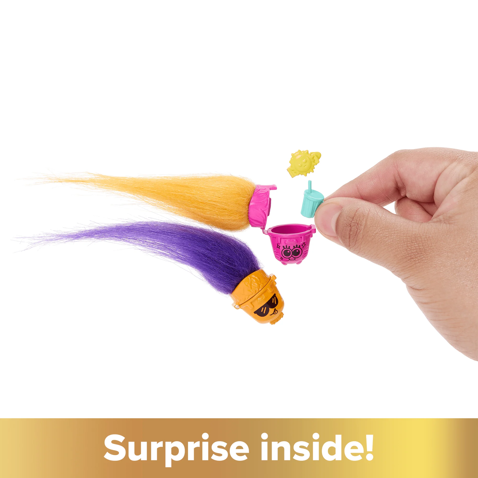 Dreamworks Trolls Band Together Hair Pops Branch Small Doll & Accessories, Toys inspired By The Movie - Image 4