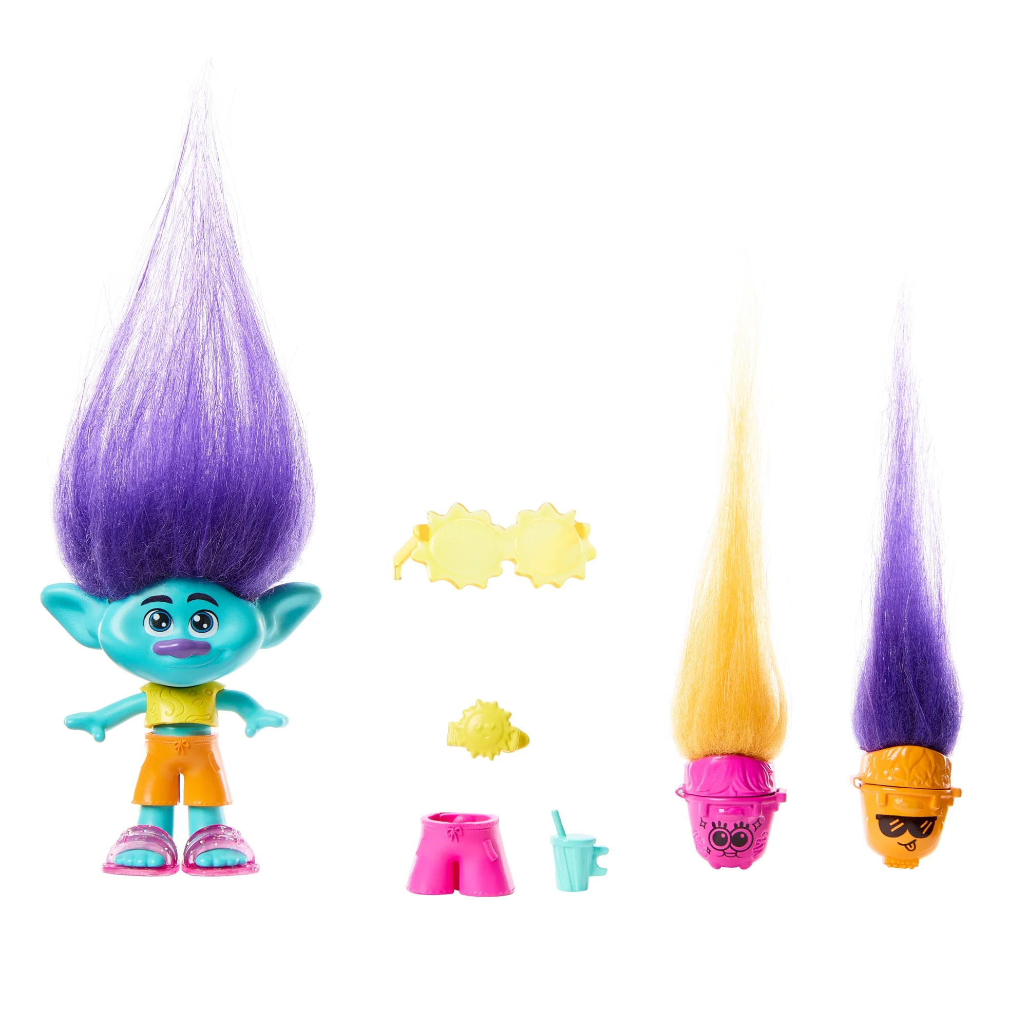 Dreamworks Trolls Band Together Petite Poupée Hair Pops– Branche - Image 5