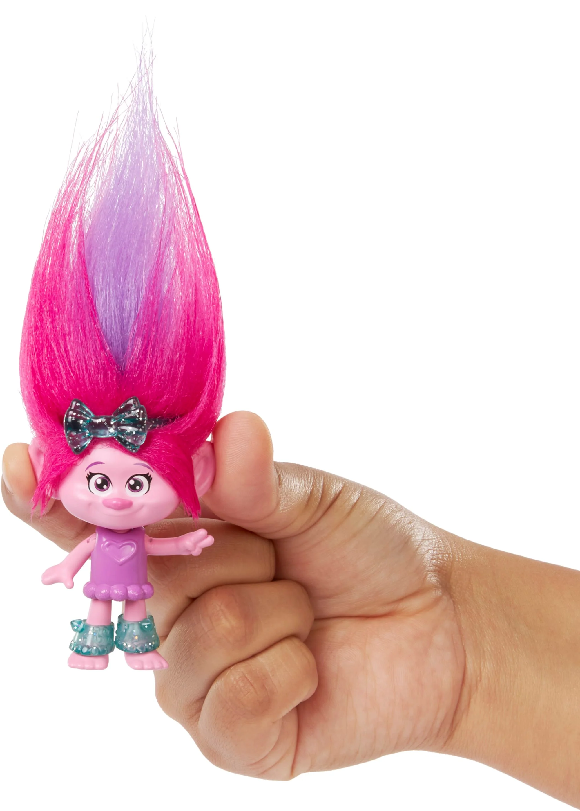 Dreamworks Trolls Band Together Petite Poupée Hair Pops Poppy - Image 3