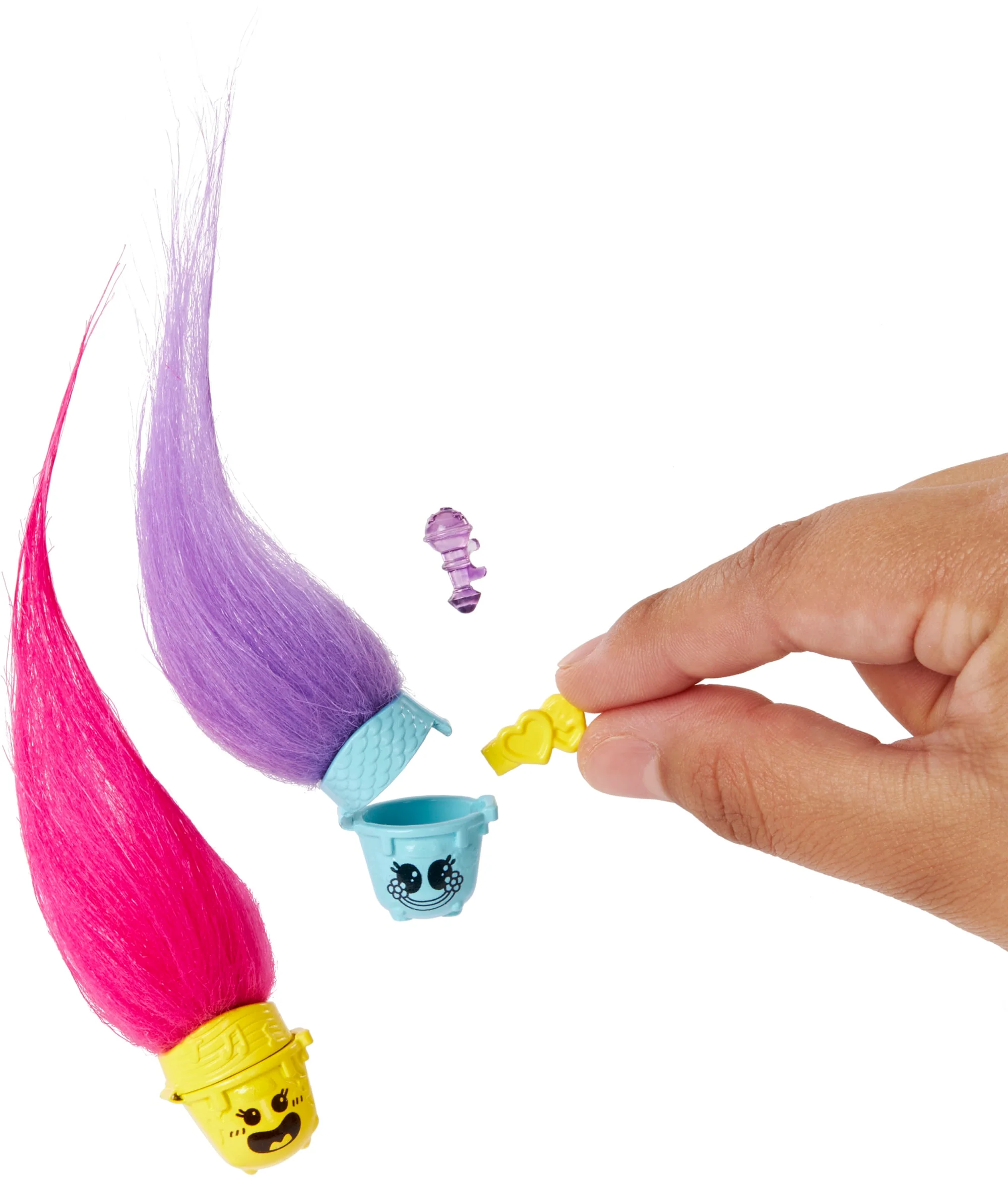 Dreamworks Trolls Band Together Petite Poupée Hair Pops Poppy - Image 4