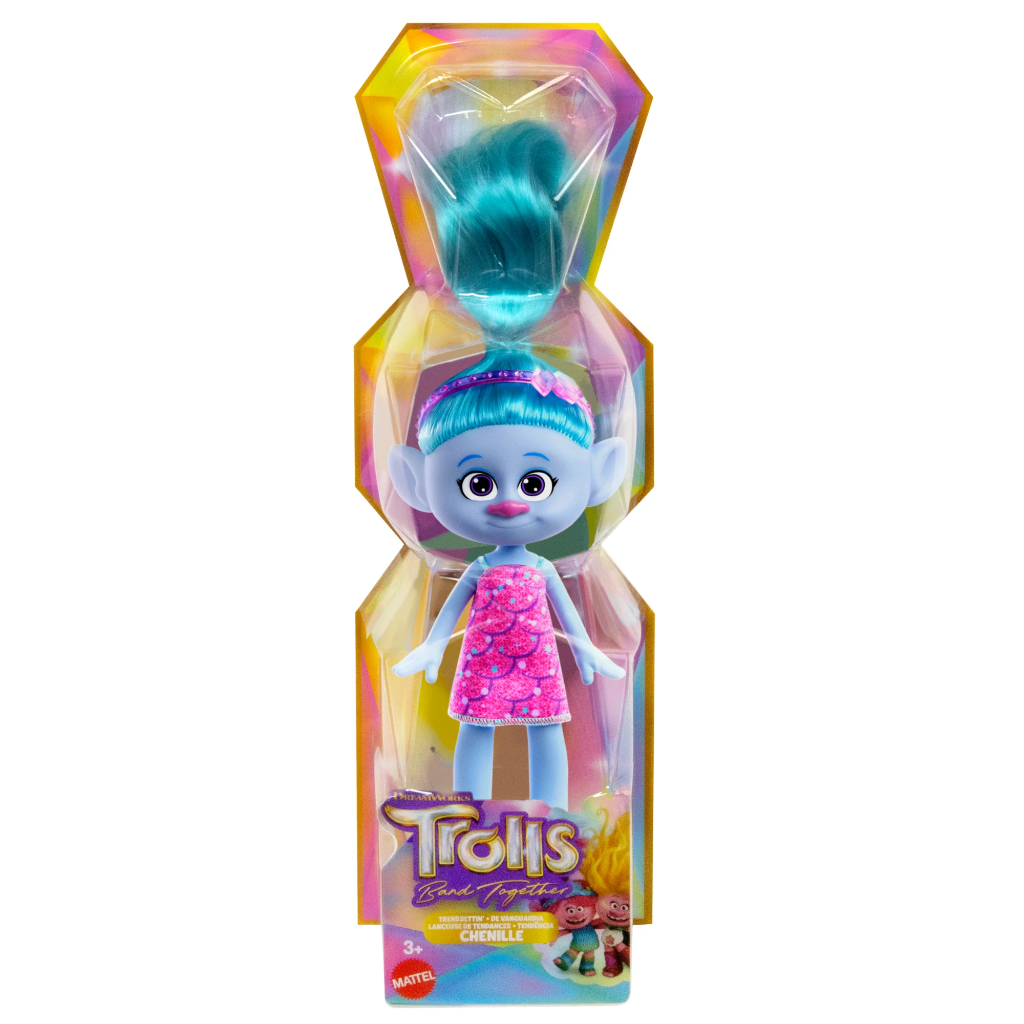 Dreamworks Trolls Band Together Poupée Mode Tendance Chenille - Image 6