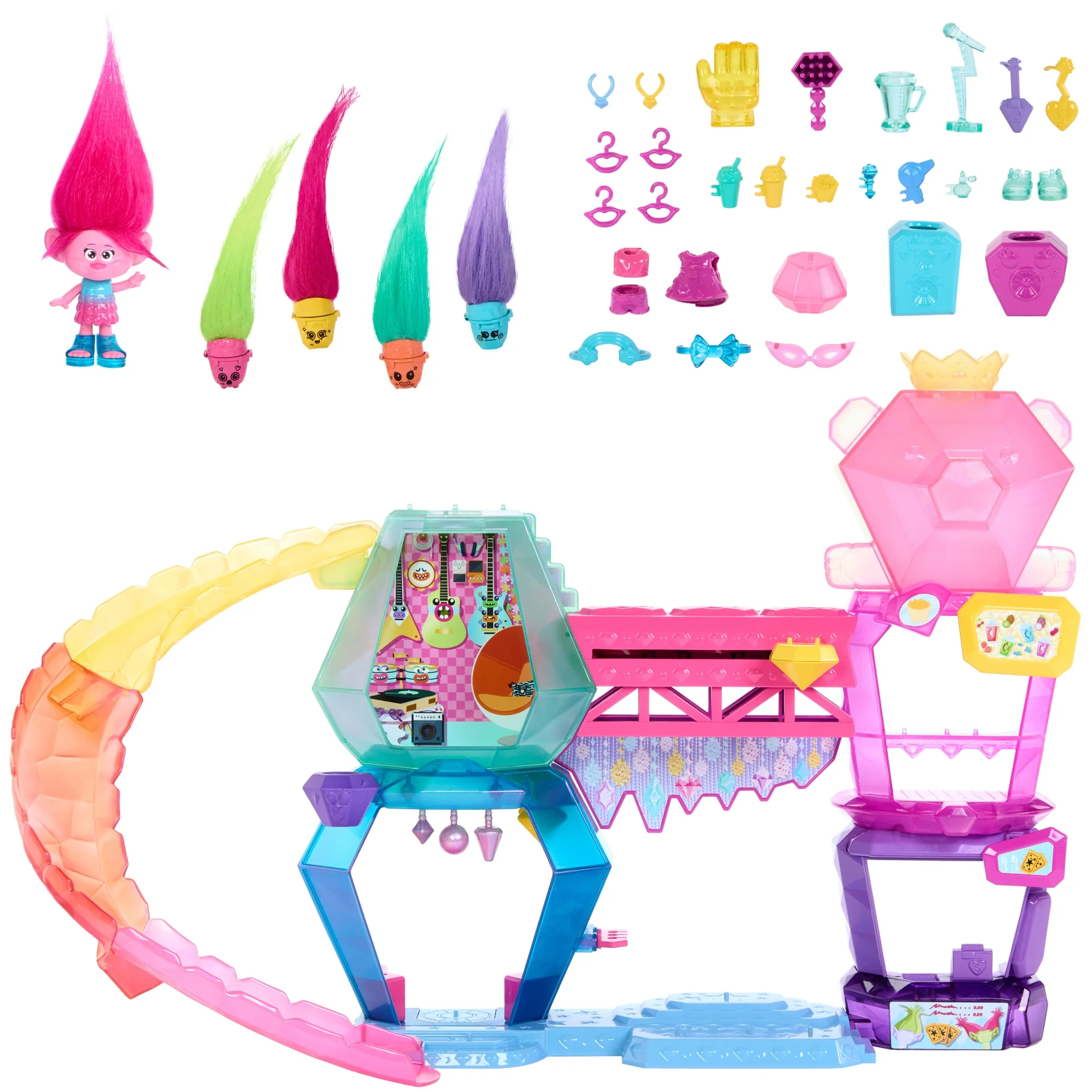 Dreamworks Trolls Band Together Mount Rageous Small Doll Playset - Image 5