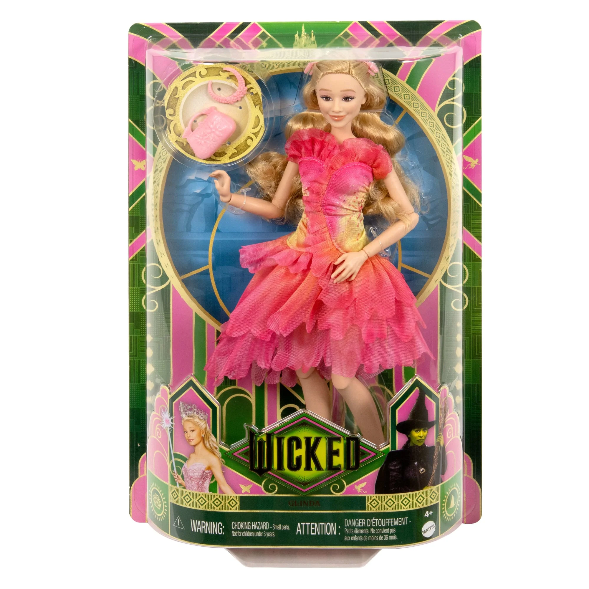 Universal Pictures Wicked Poupée Glinda Avec Accessoires et Habillages Amovibles - Image 6