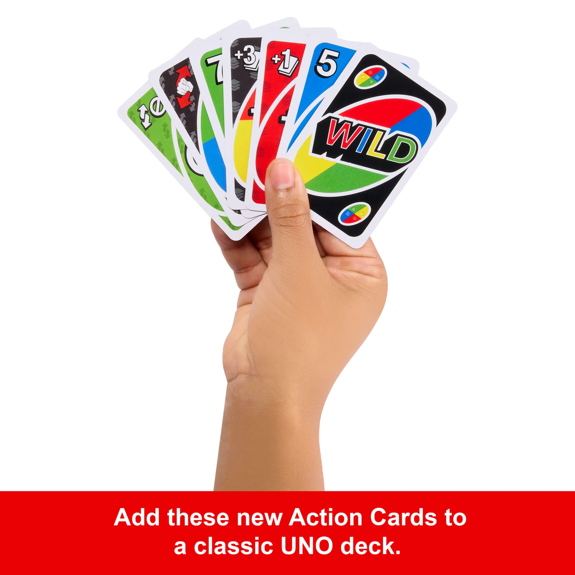 UNO Card Game With 2 Add-On Packs Card Deck For Kids, Adults & Family Night - Image 4