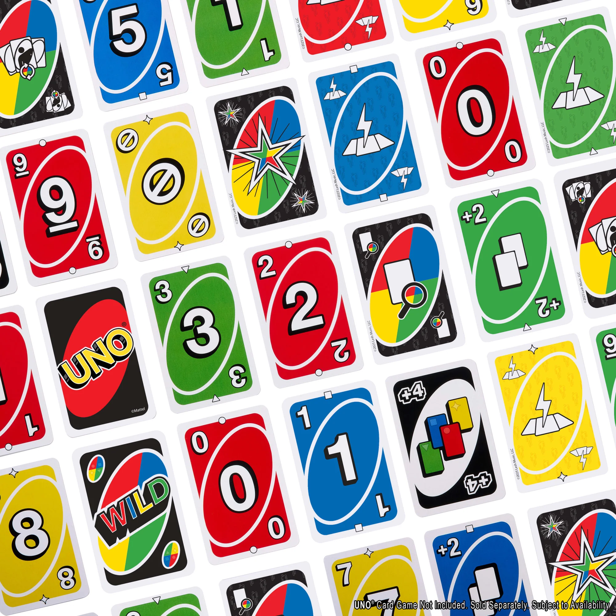 UNO Add-On Pack Billie Eilish Card Game For Family & Game Nights, Travel, Camping & Parties - Image 5