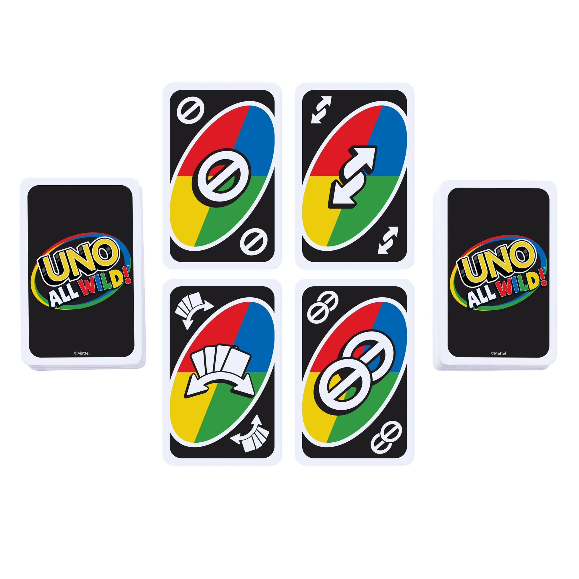 UNO All Wild Card Game For Family Night, No Matching Colors Or Numbers Because All Cards Are Wild - Image 5
