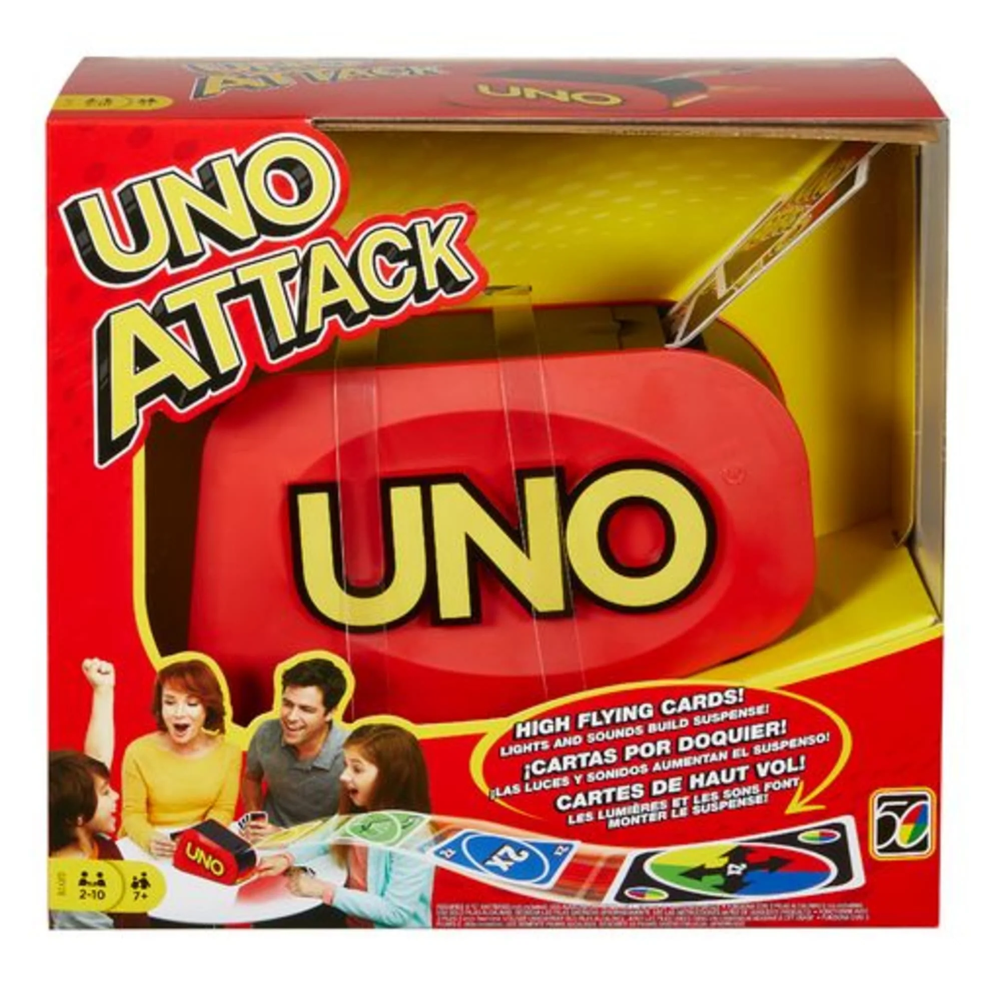 Uno Attack™  Jeu de Cartes, Distributeur Aléatoire, 2 à 10Joueurs - Image 6